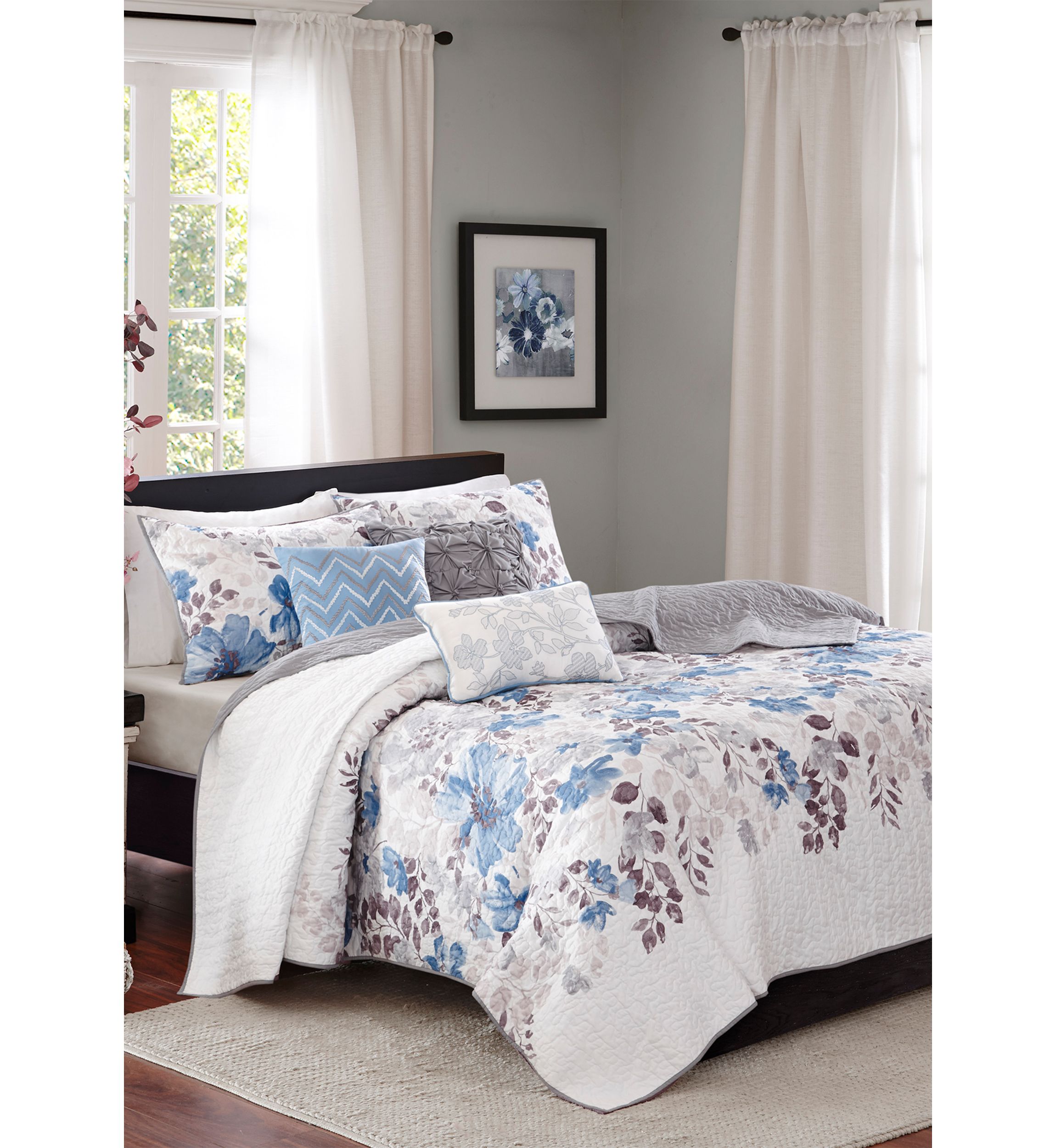 Malone 6-Piece Quilted Coverlet Set