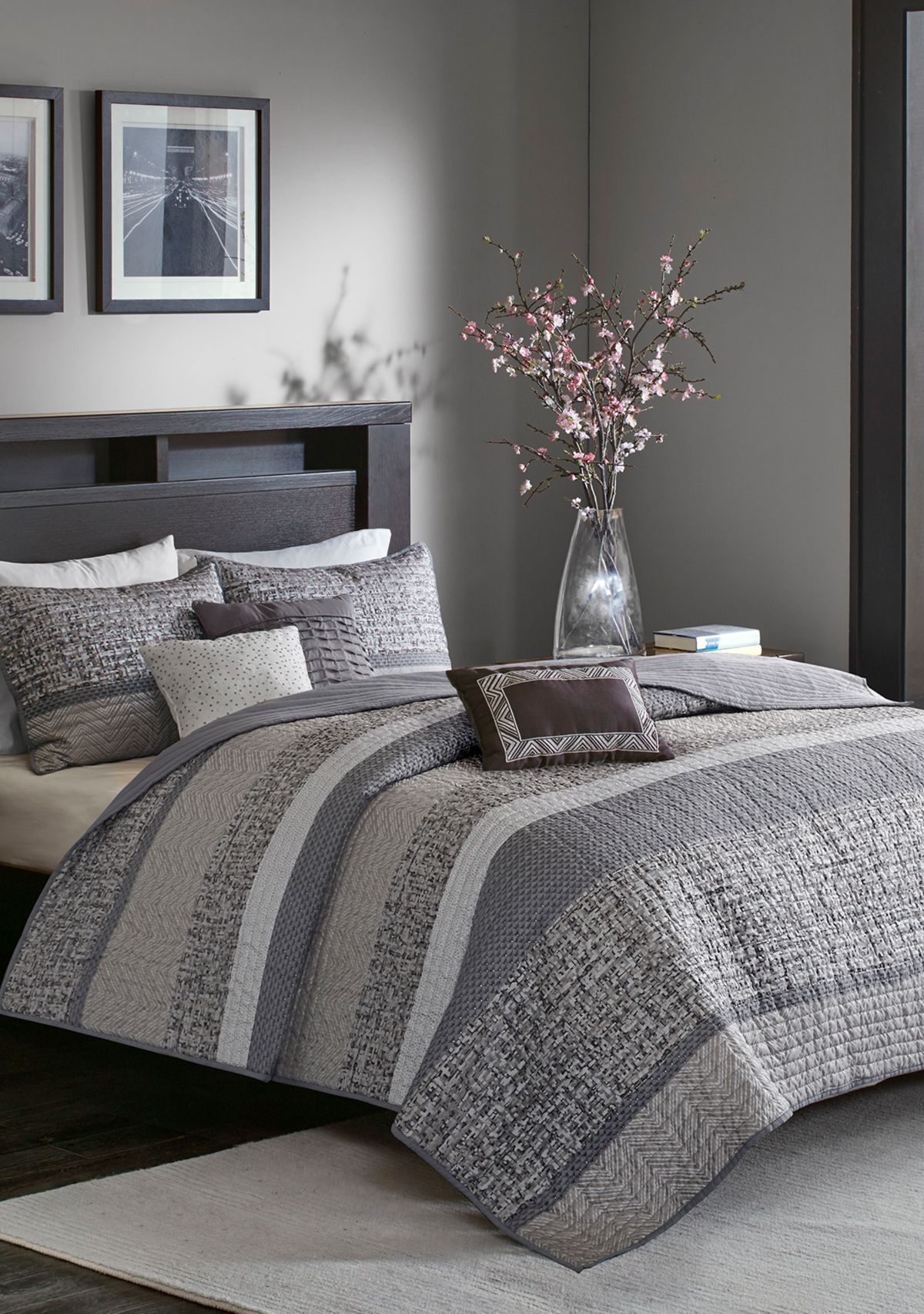 Rhapsody 6-Piece Quilted Coverlet Set