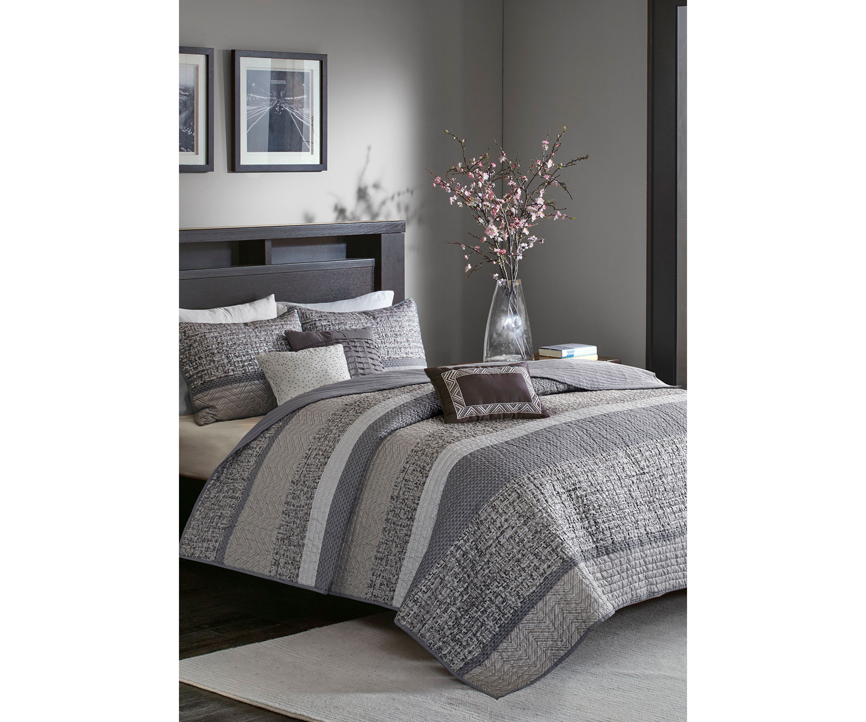 Rhapsody 6-Piece Quilted Coverlet Set