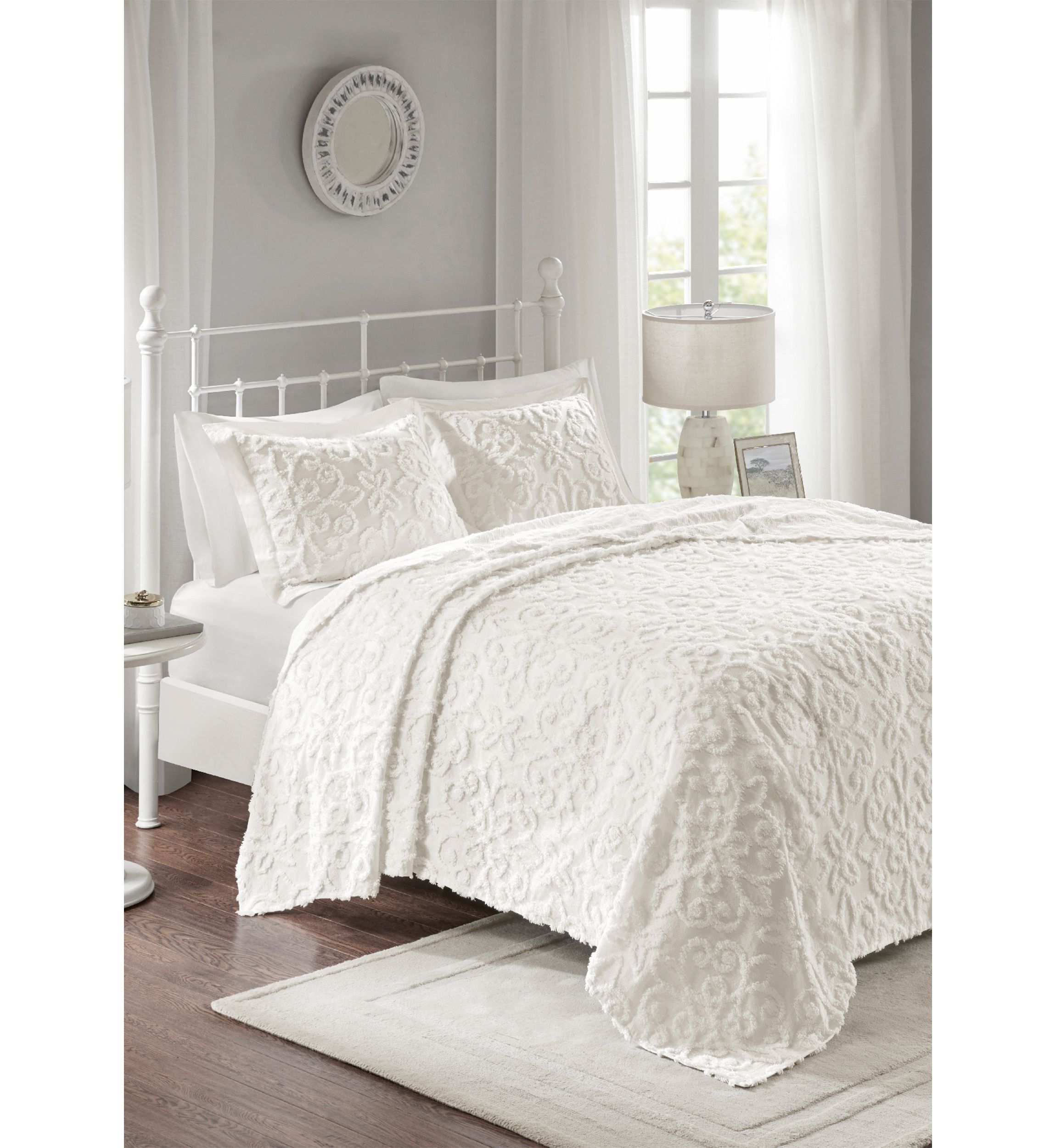 Sabrina 3 piece Tufted Cotton  Bedspread  Set