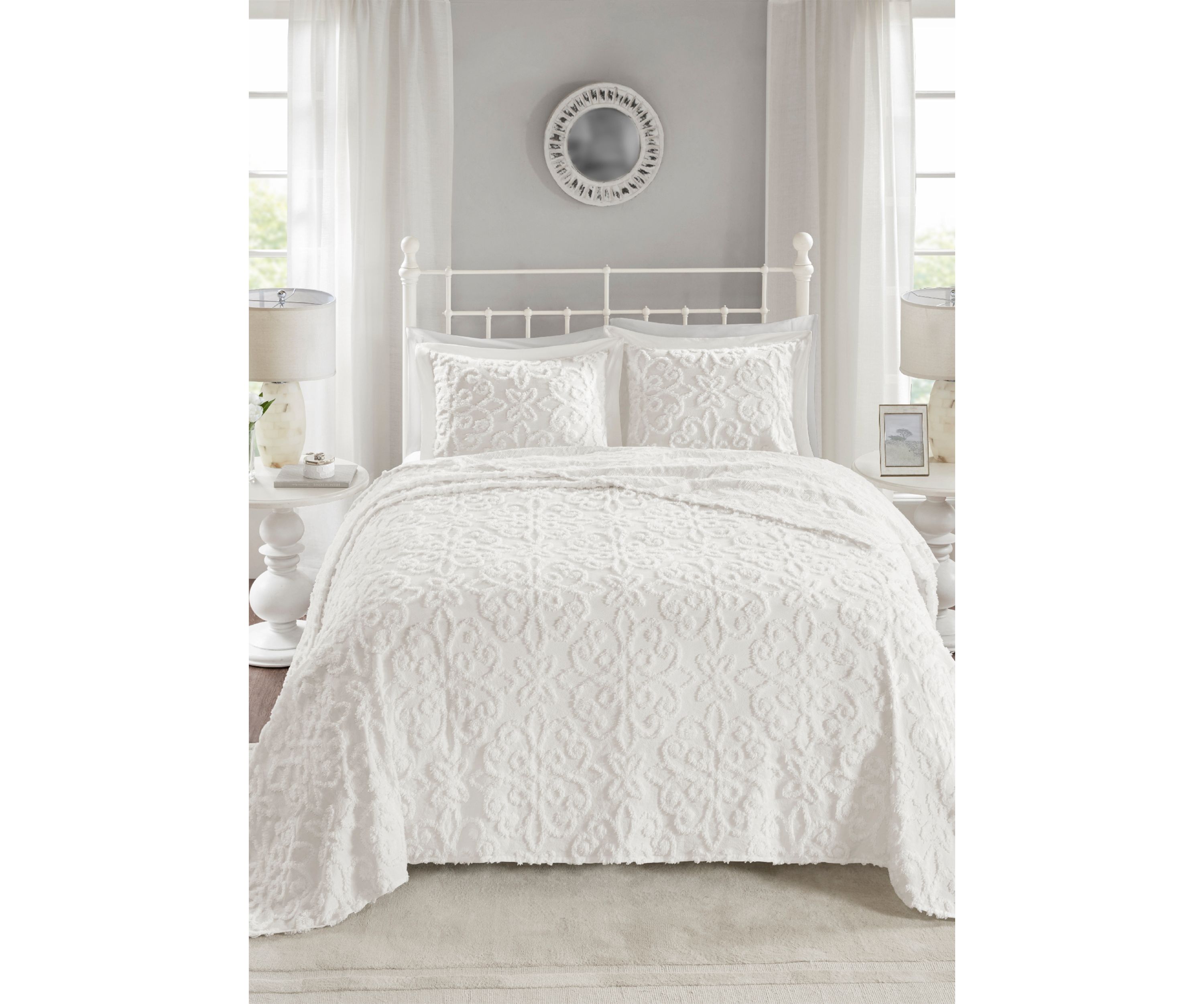 Sabrina 3 piece Tufted Cotton  Bedspread  Set