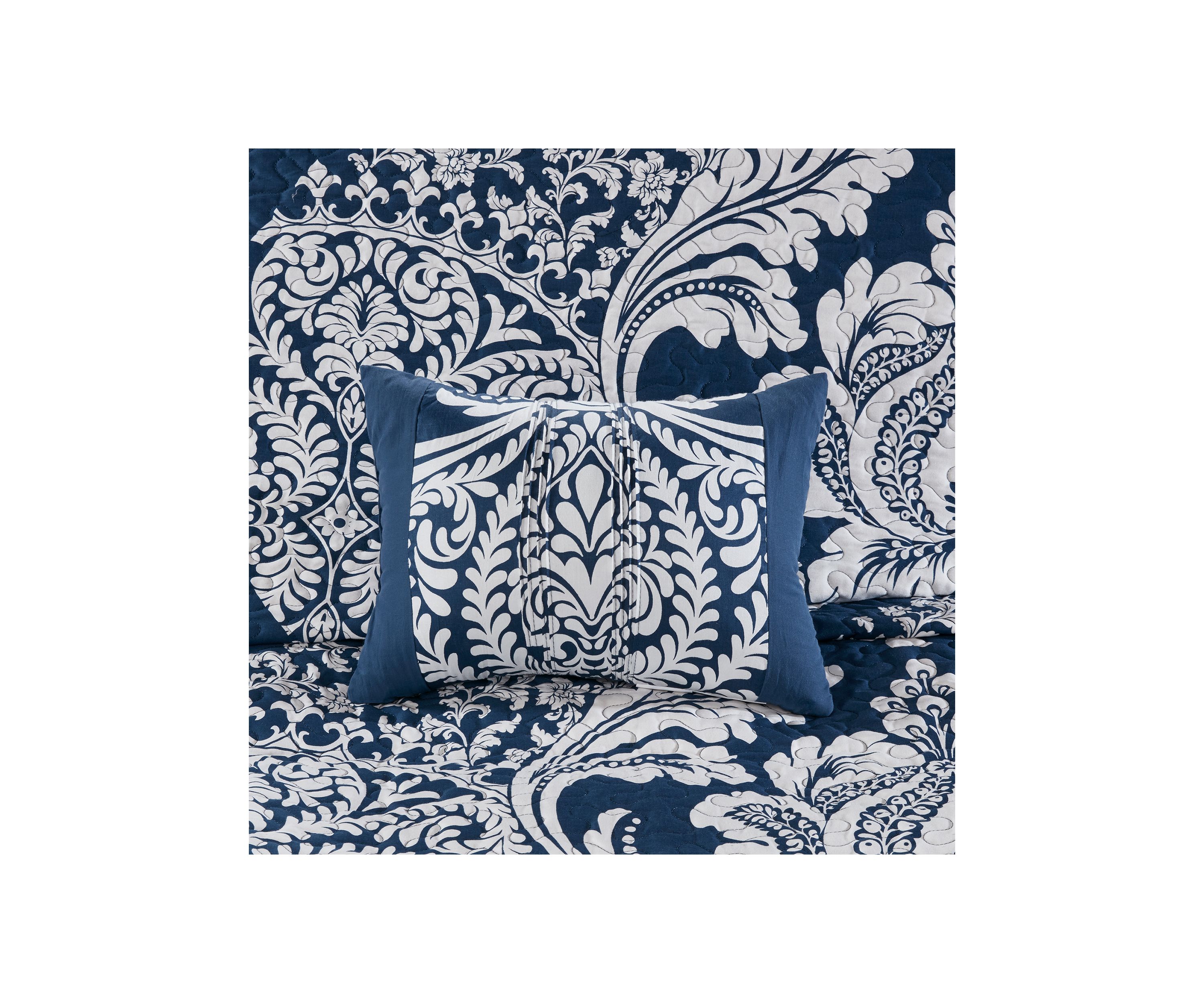 Vienna 6 Piece Reversible Quilt Set