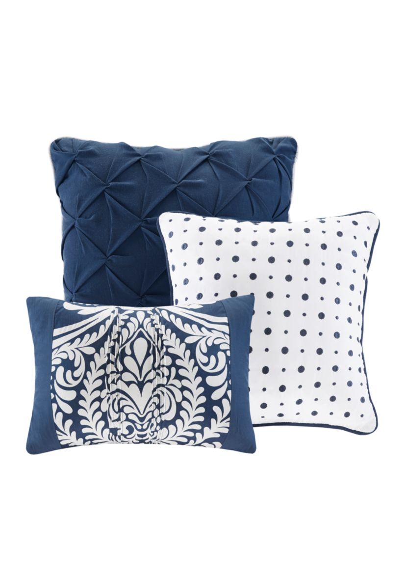 Vienna 6 Piece Reversible Quilt Set