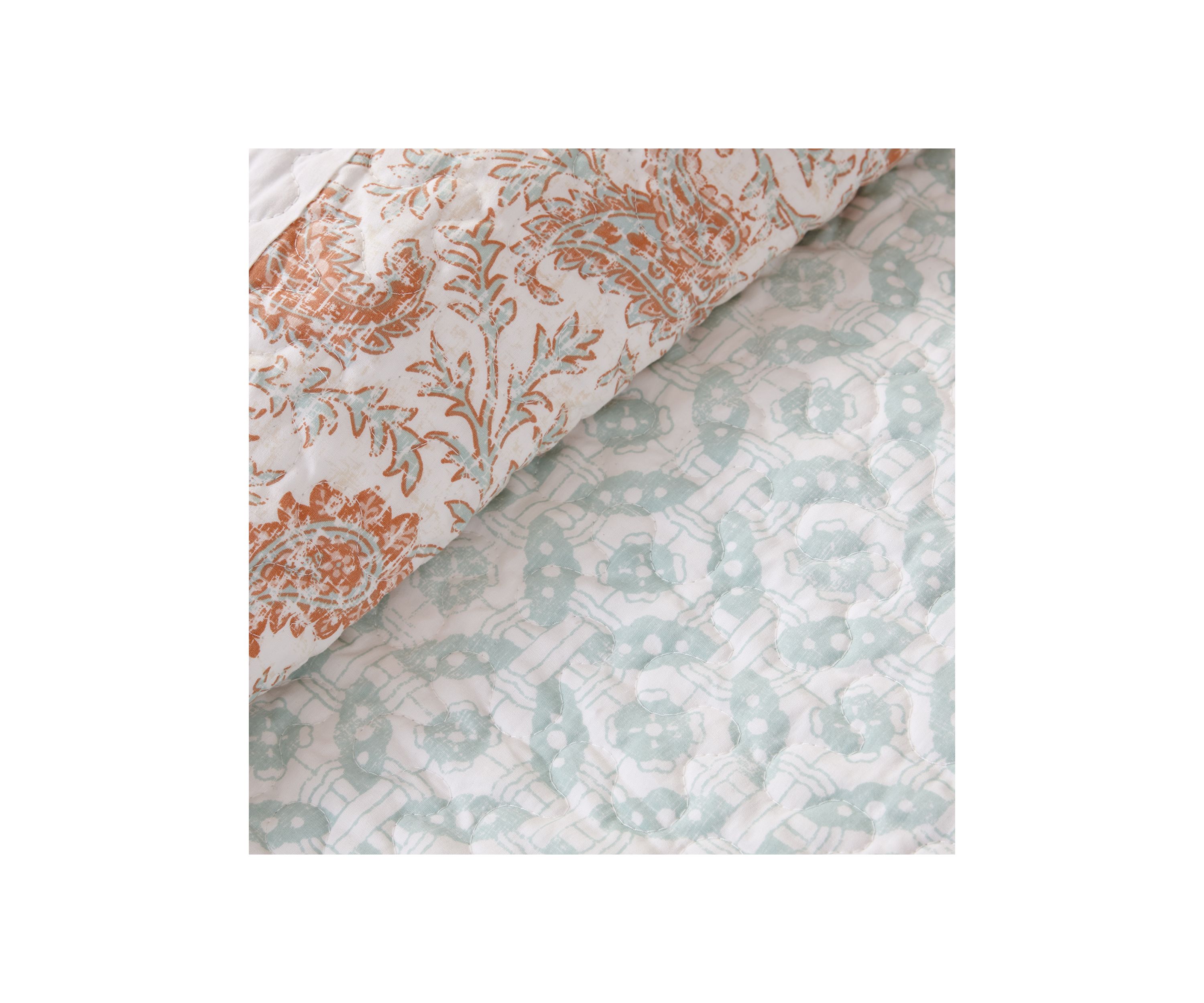 Dawn 6 Piece Cotton Percale Comforter Set with Throw Pillows