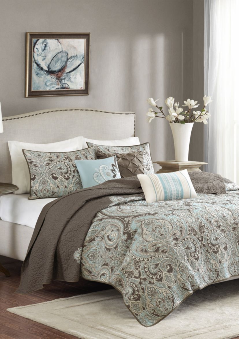 Geneva 6-Piece Quilted Coverlet Set