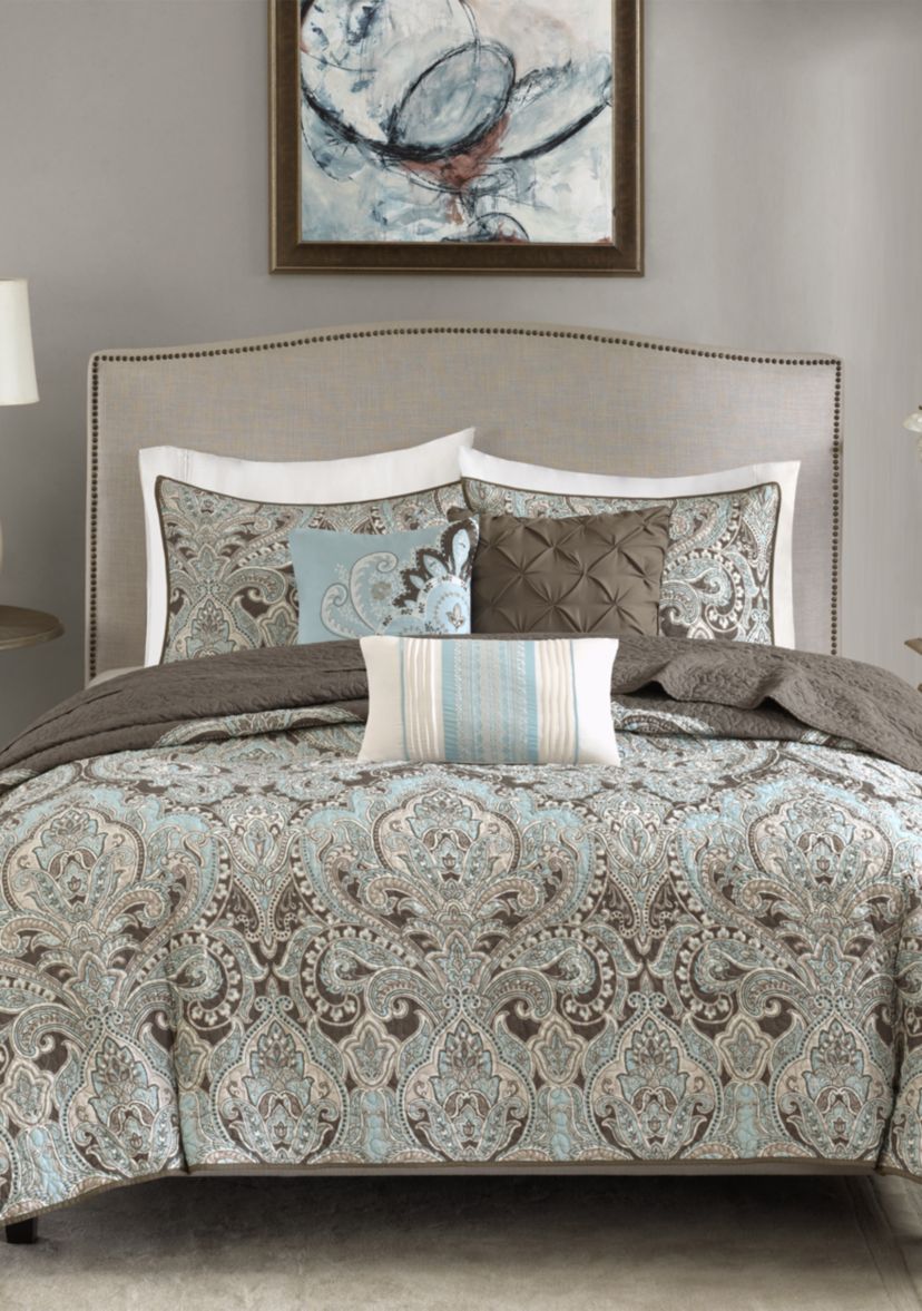 Geneva 6-Piece Quilted Coverlet Set