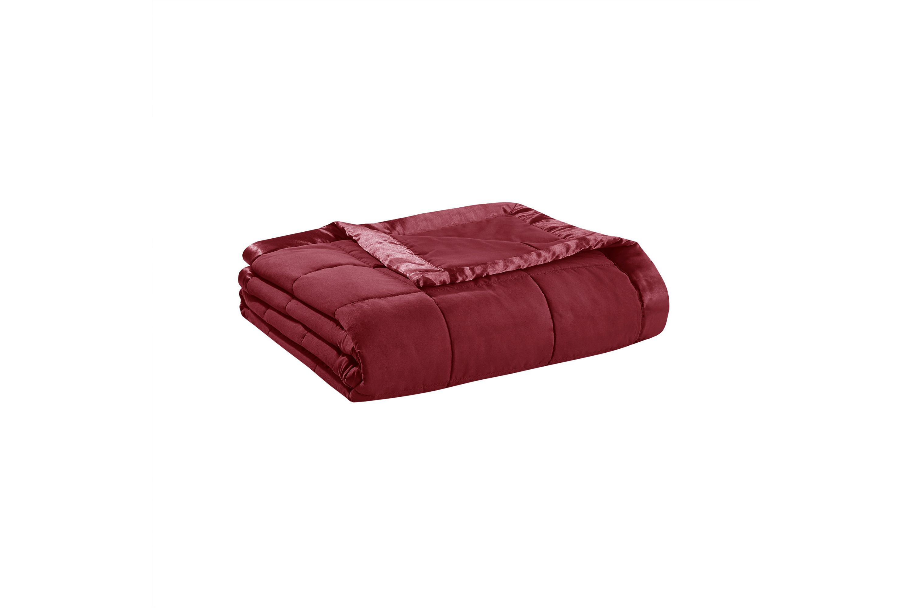 Windom Lightweight Down Alternative Blanket with Satin Trim