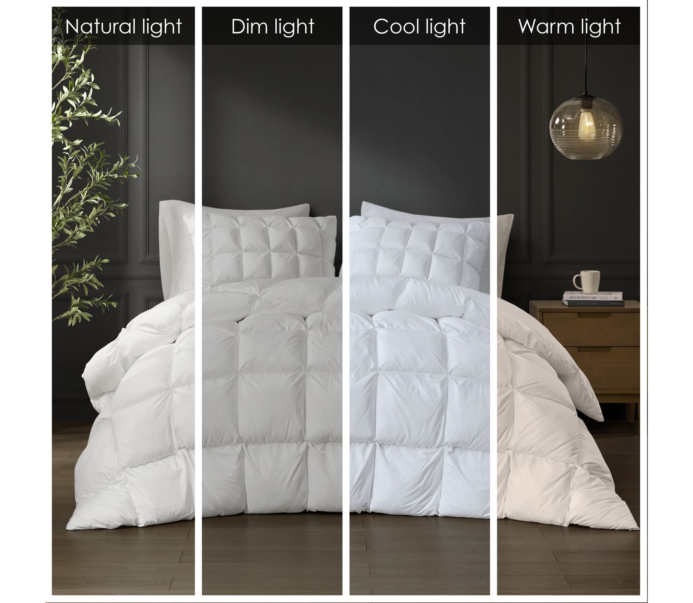 Stay Puffed Overfilled Down Alternative Comforter