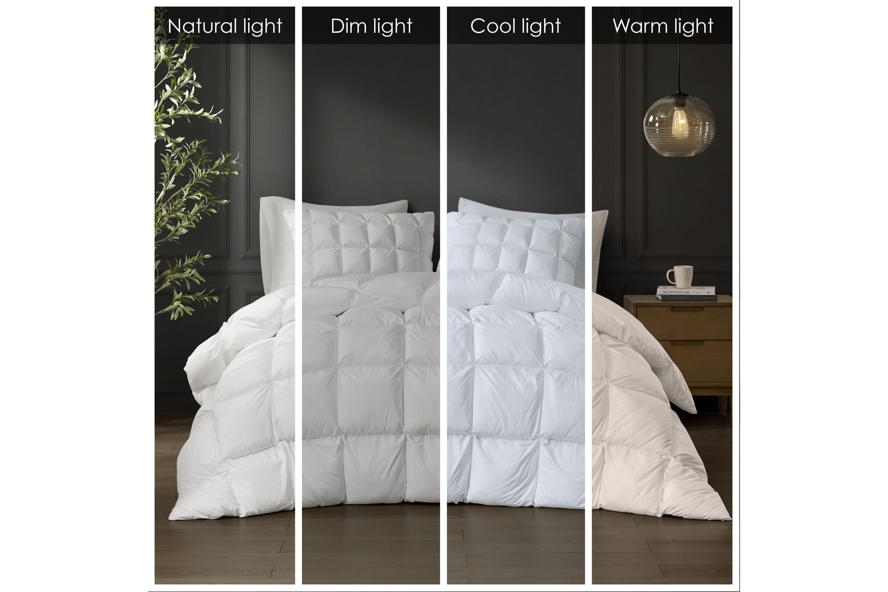 Stay Puffed Overfilled Down Alternative Comforter