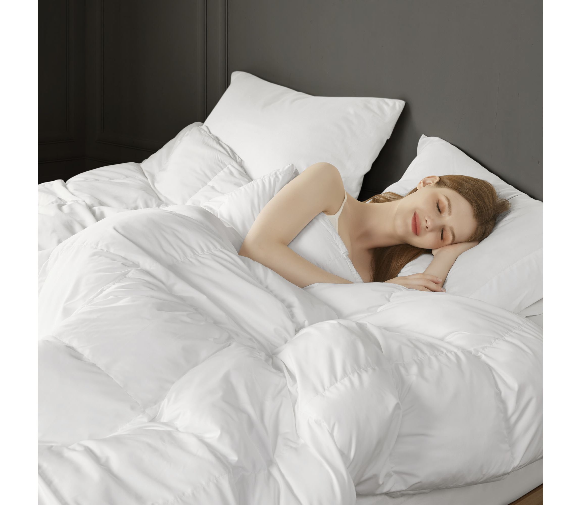 Stay Puffed Overfilled Down Alternative Comforter