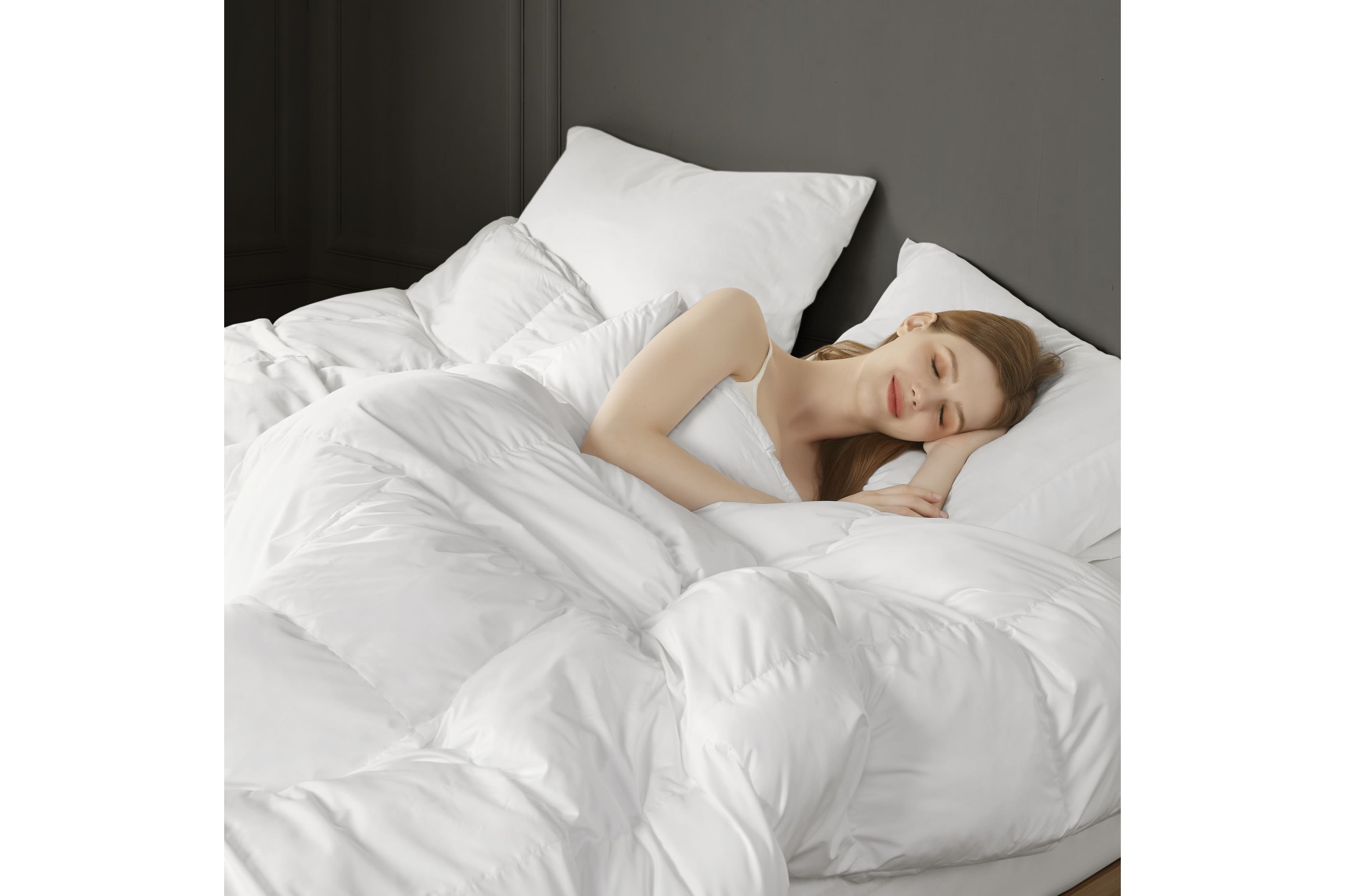 Stay Puffed Overfilled Down Alternative Comforter
