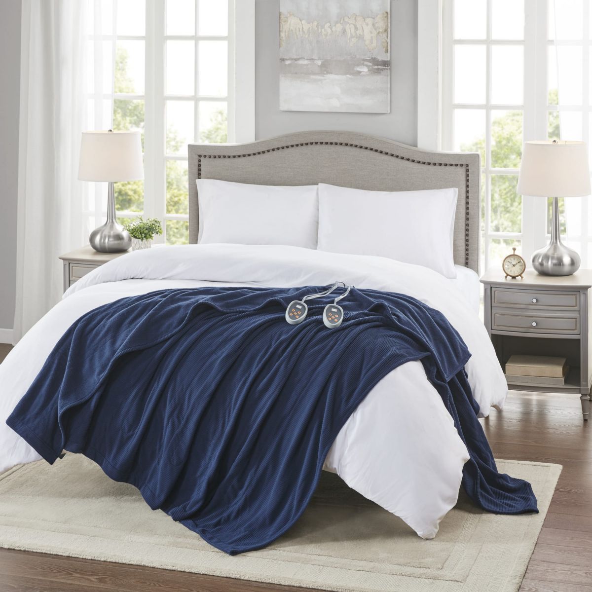 Electric Micro Fleece Heated Blanket