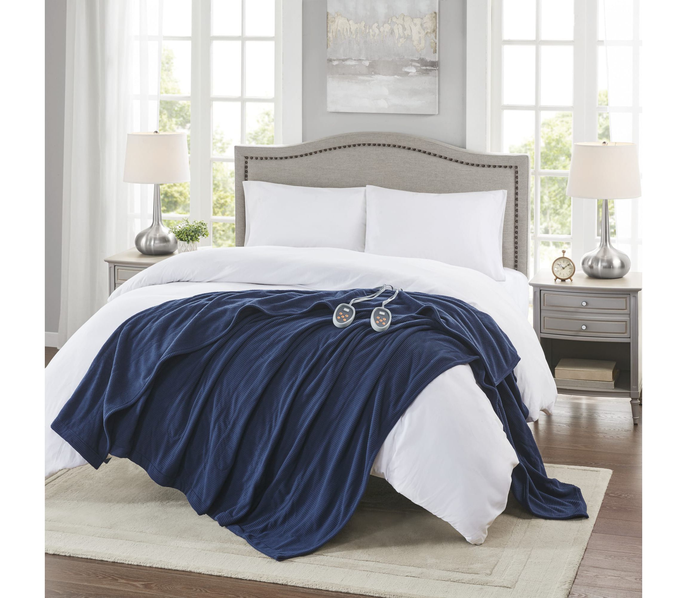 Electric Micro Fleece Heated Blanket