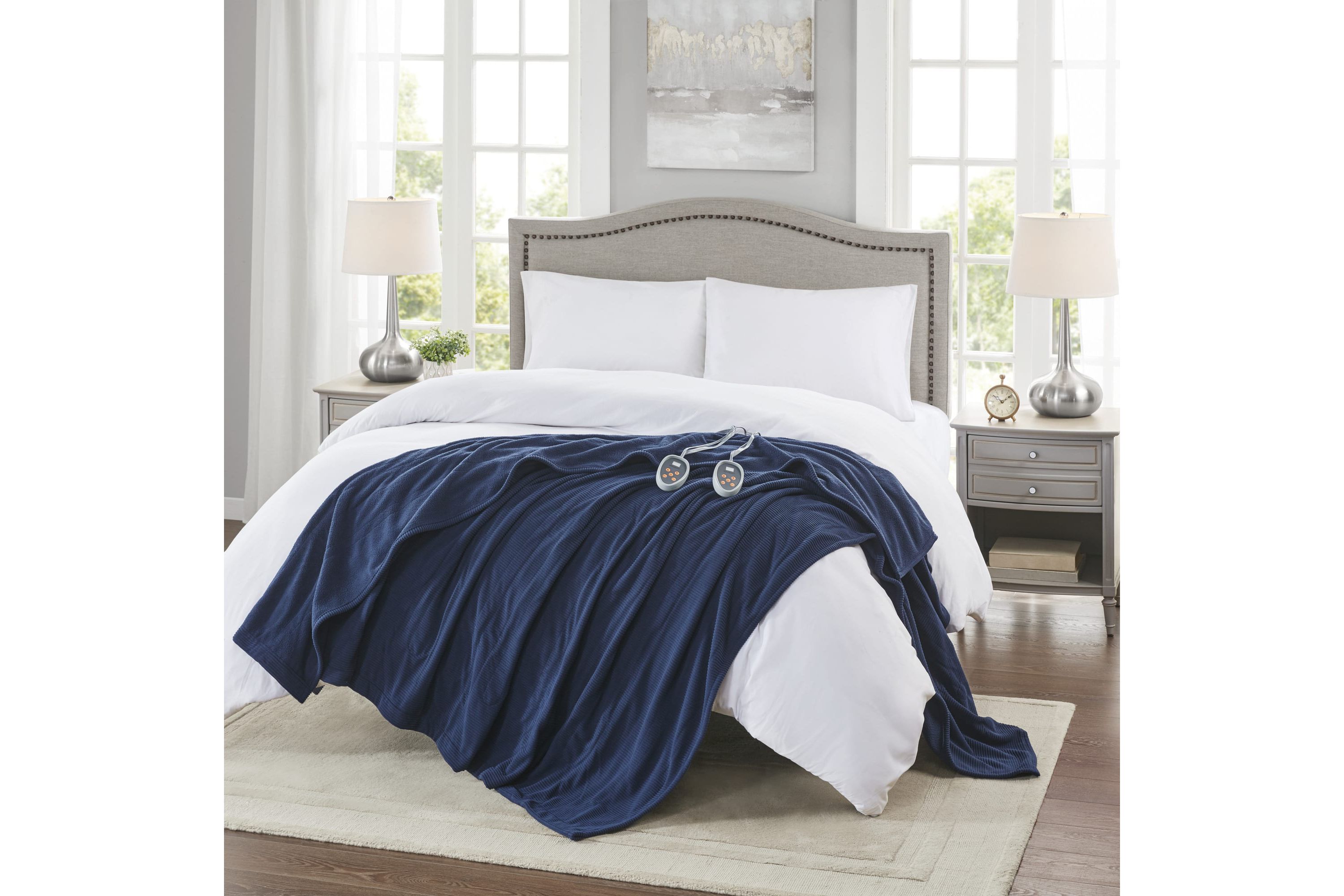 Electric Micro Fleece Heated Blanket