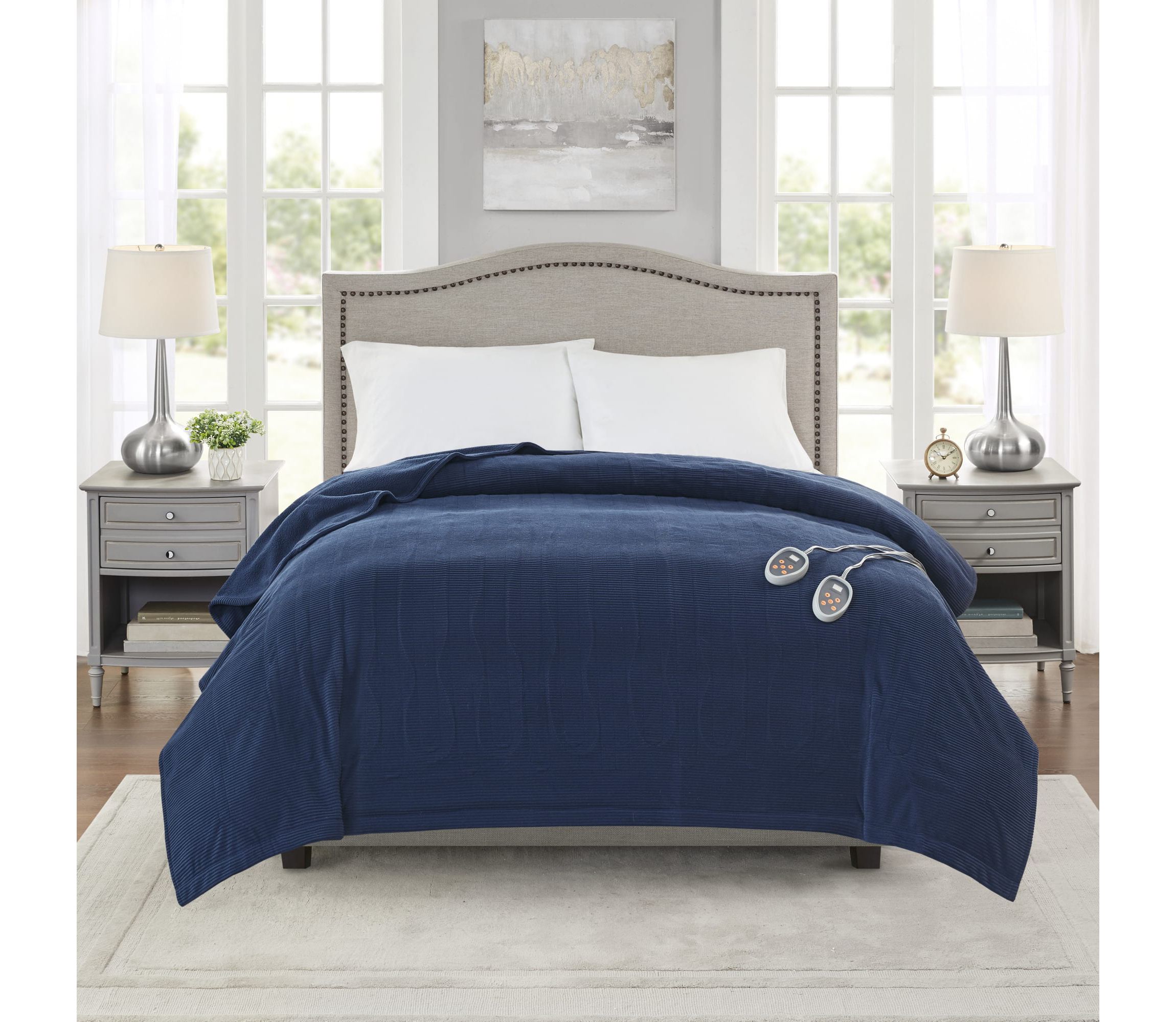Electric Micro Fleece Heated Blanket