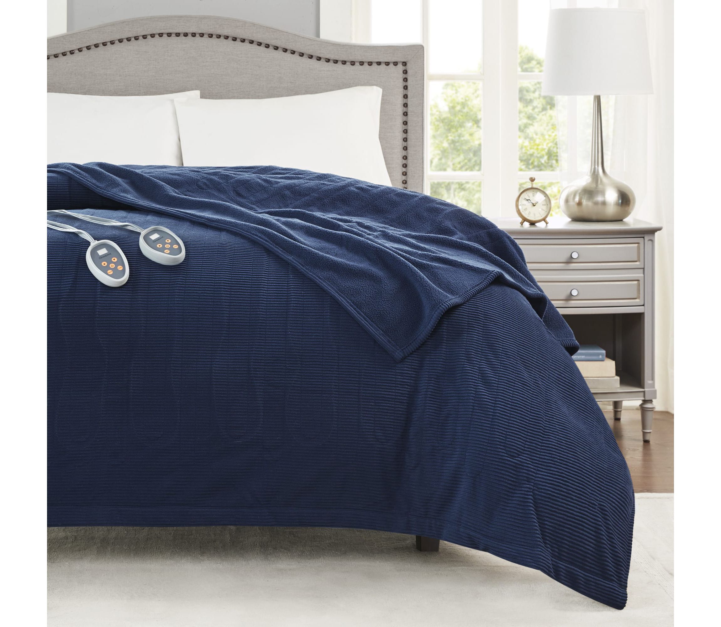 Electric Micro Fleece Heated Blanket