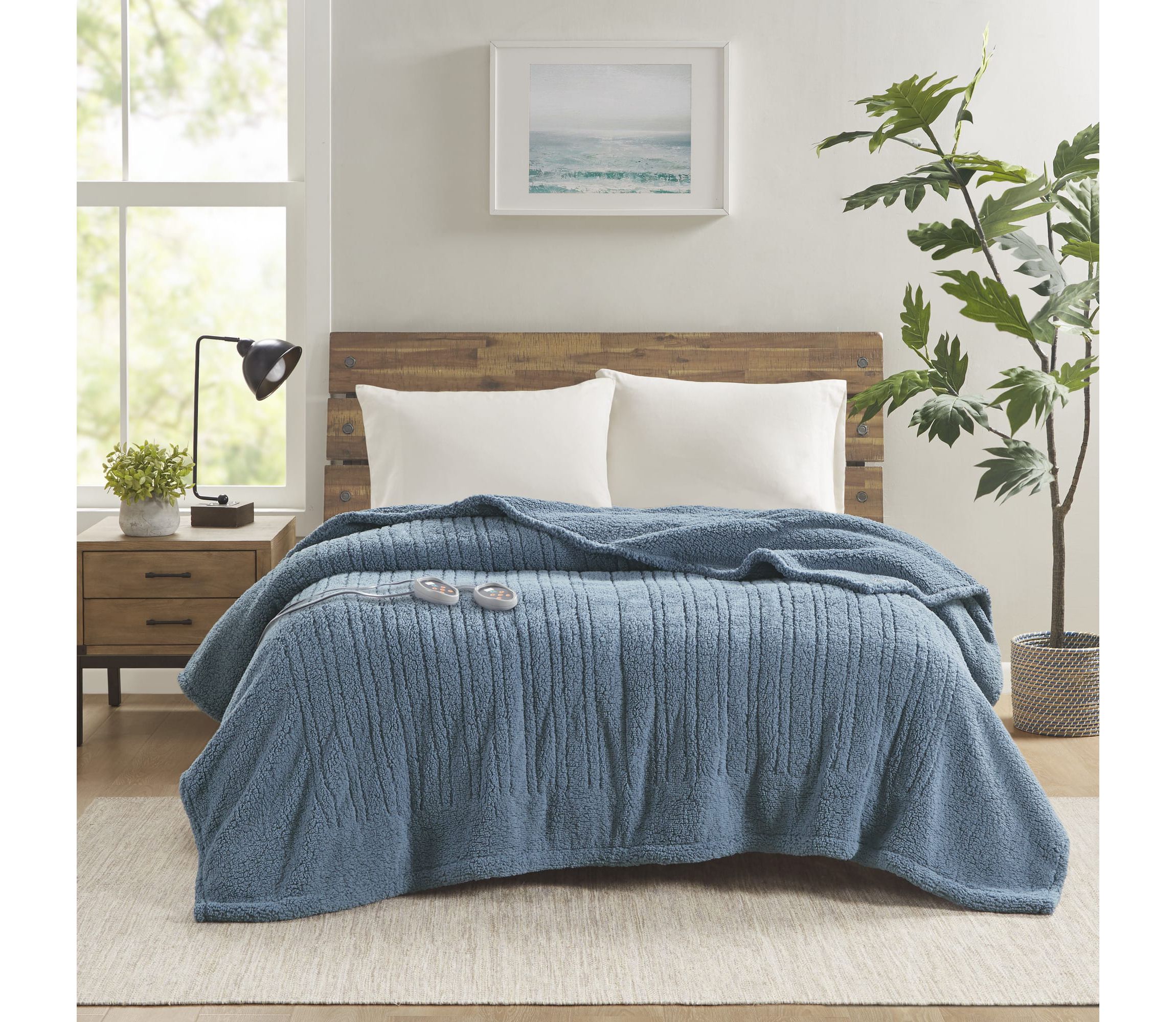 Sherpa Heated Blanket