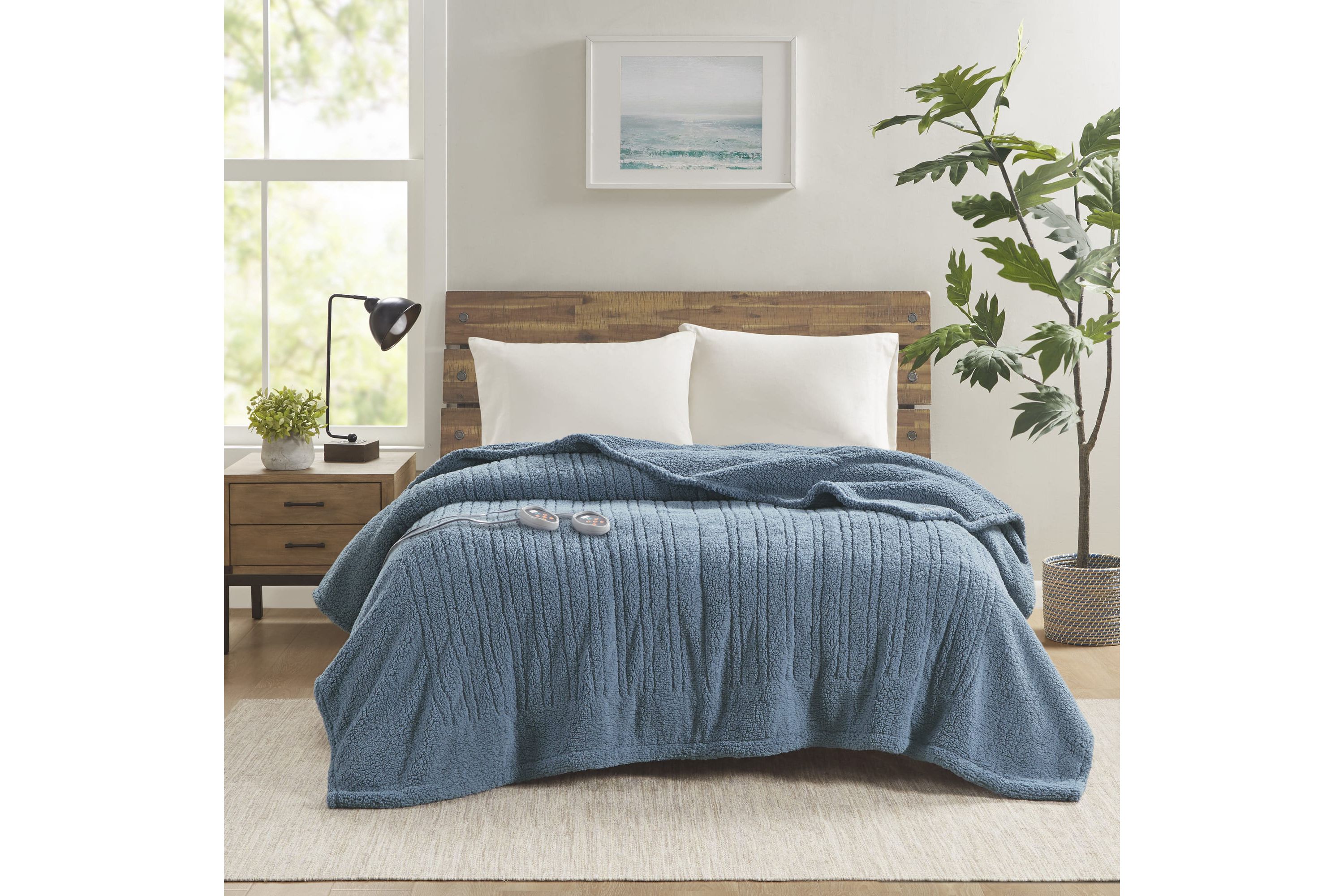 Sherpa Heated Blanket