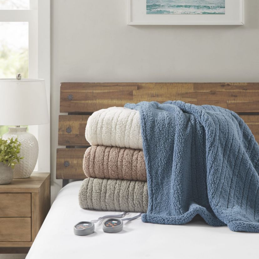 Sherpa Heated Blanket