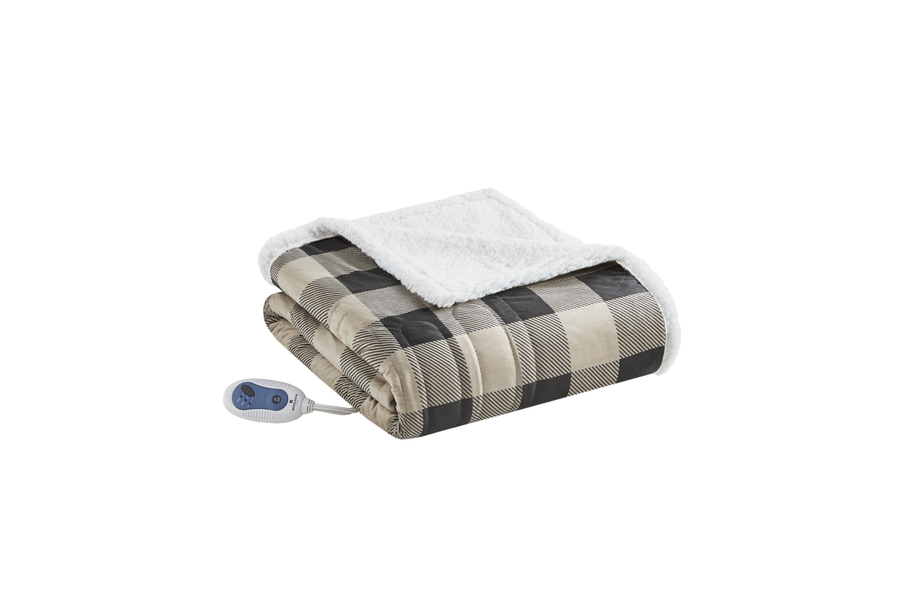 Linden Oversized Mink to Berber Heated Throw