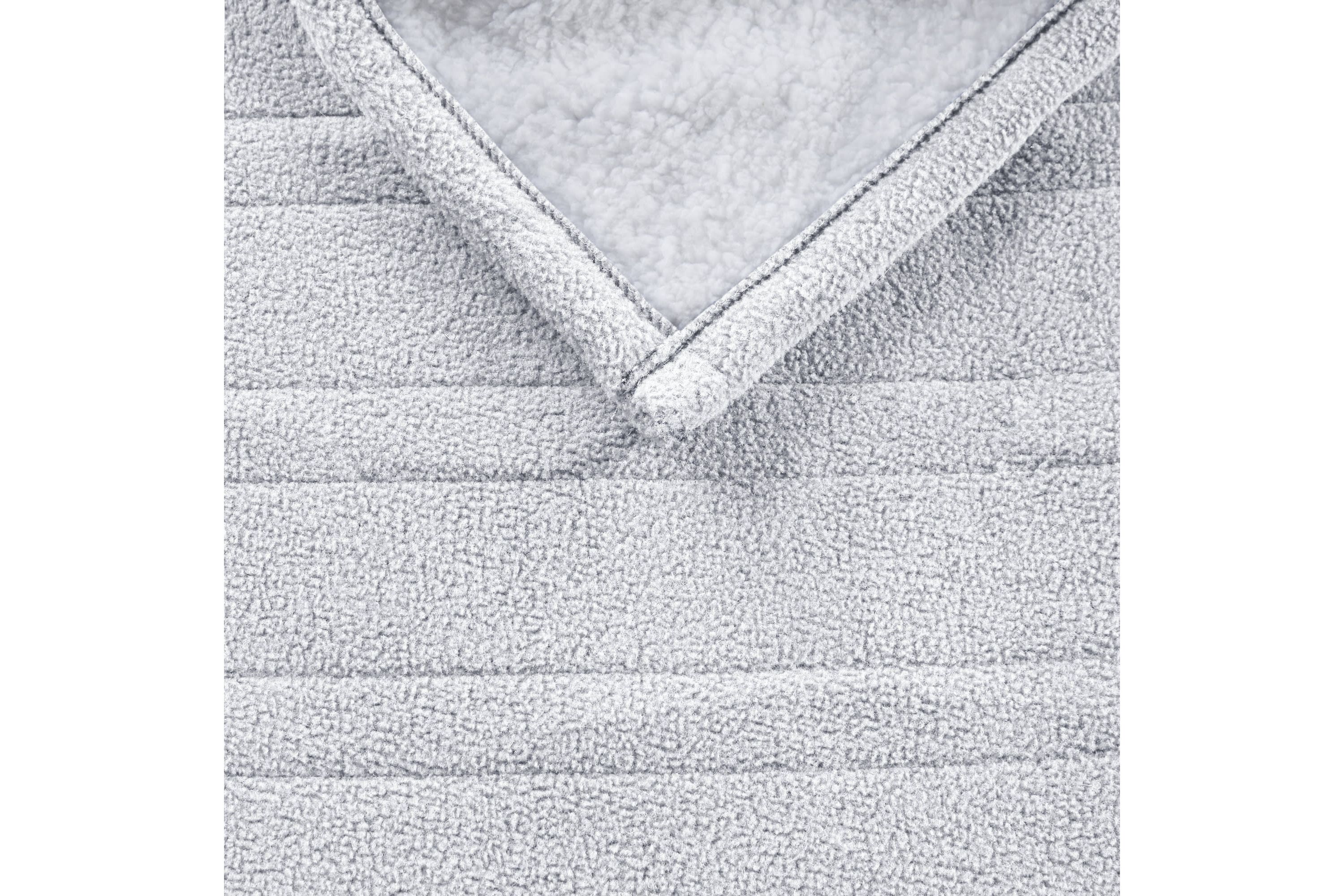 Fleece to Sherpa Heated Throw