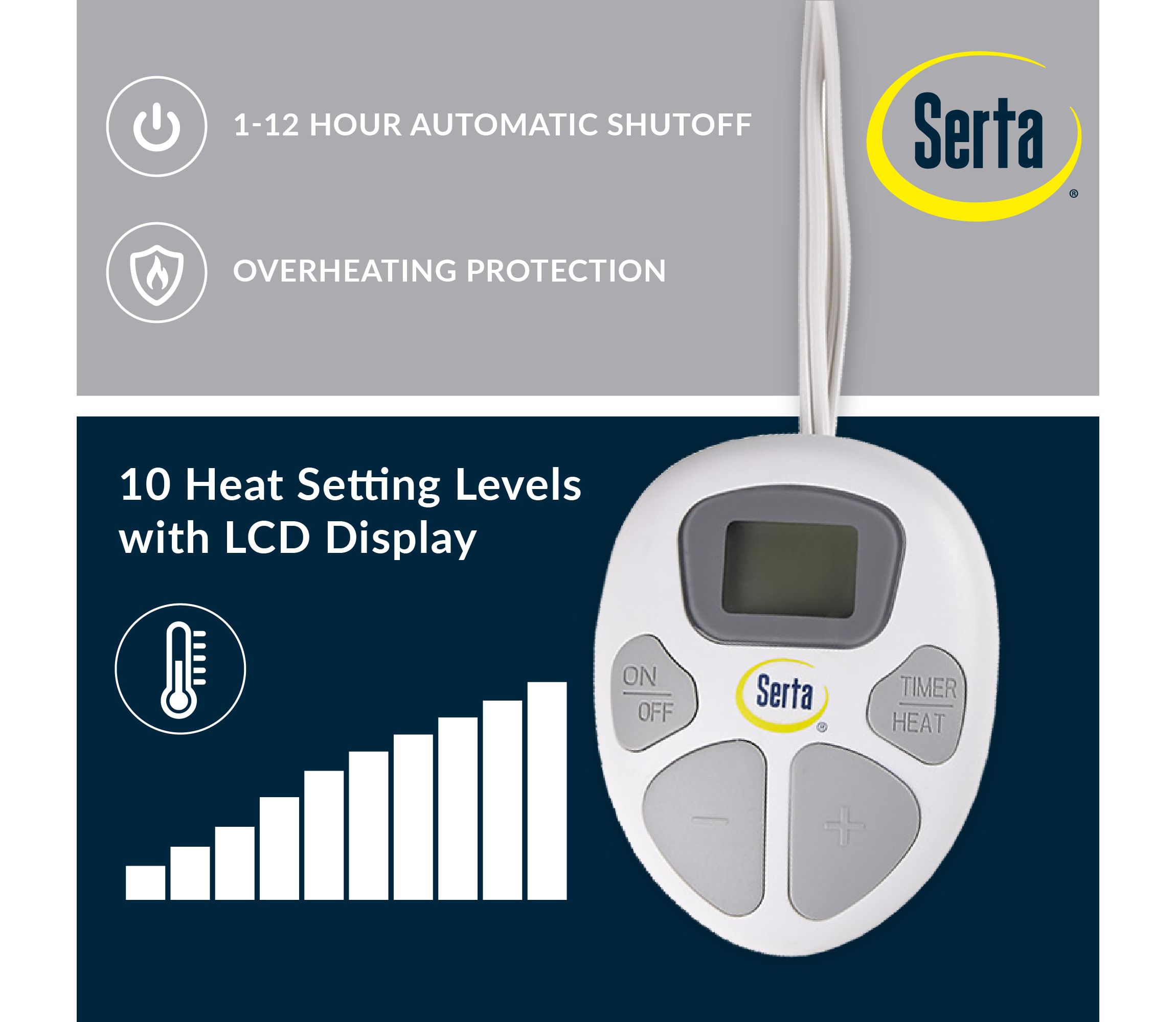 Fleece to Sherpa Heated Blanket