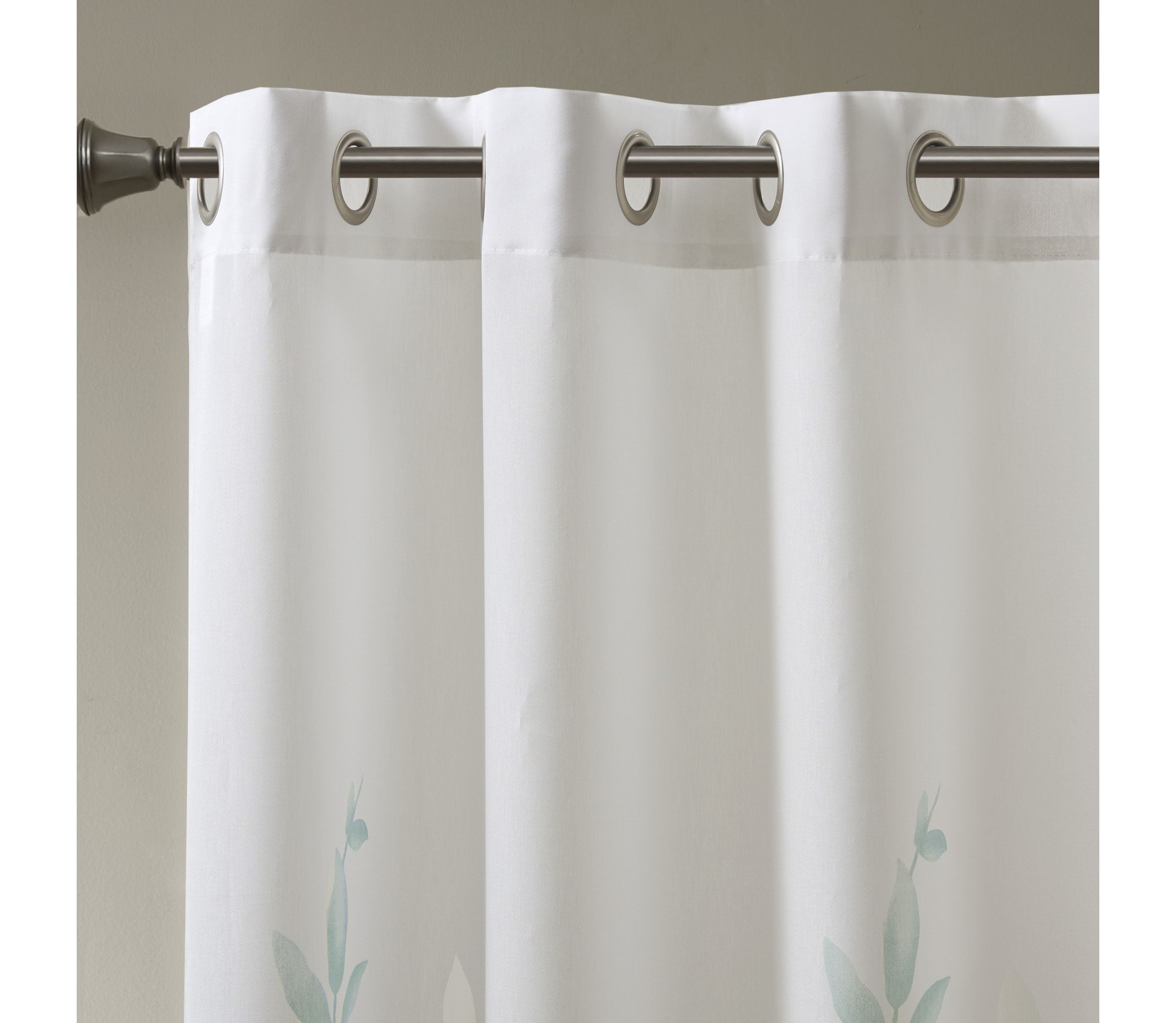 Cecily Burnout Printed Window Curtain Panel Pairs