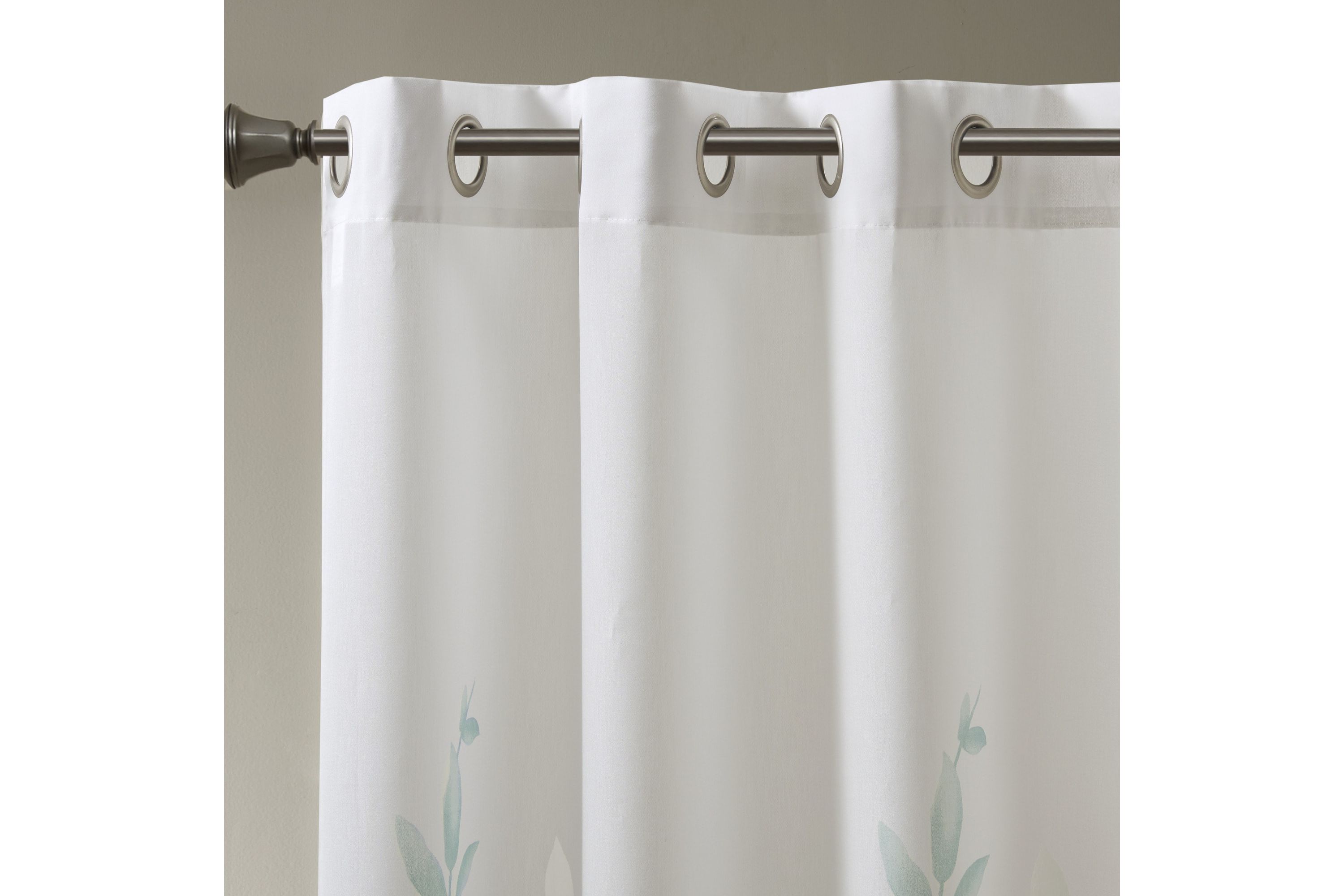 Cecily Burnout Printed Window Curtain Panel Pairs