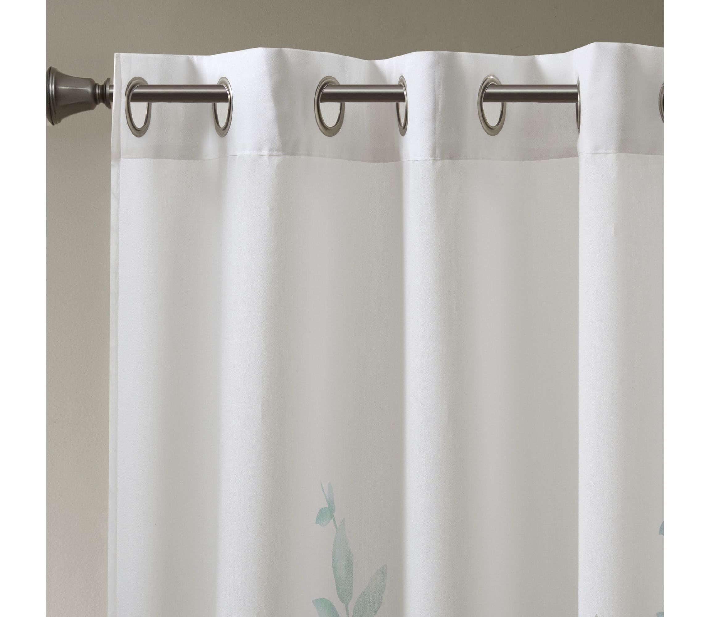 Cecily Burnout Printed Window Curtain Panel Pairs