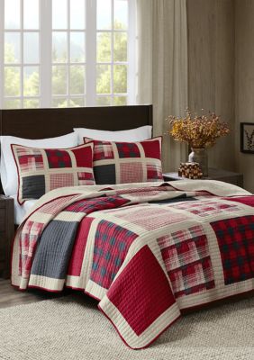 Woolrich Huntington Quilt 3 Piece Mini Set Red Belk