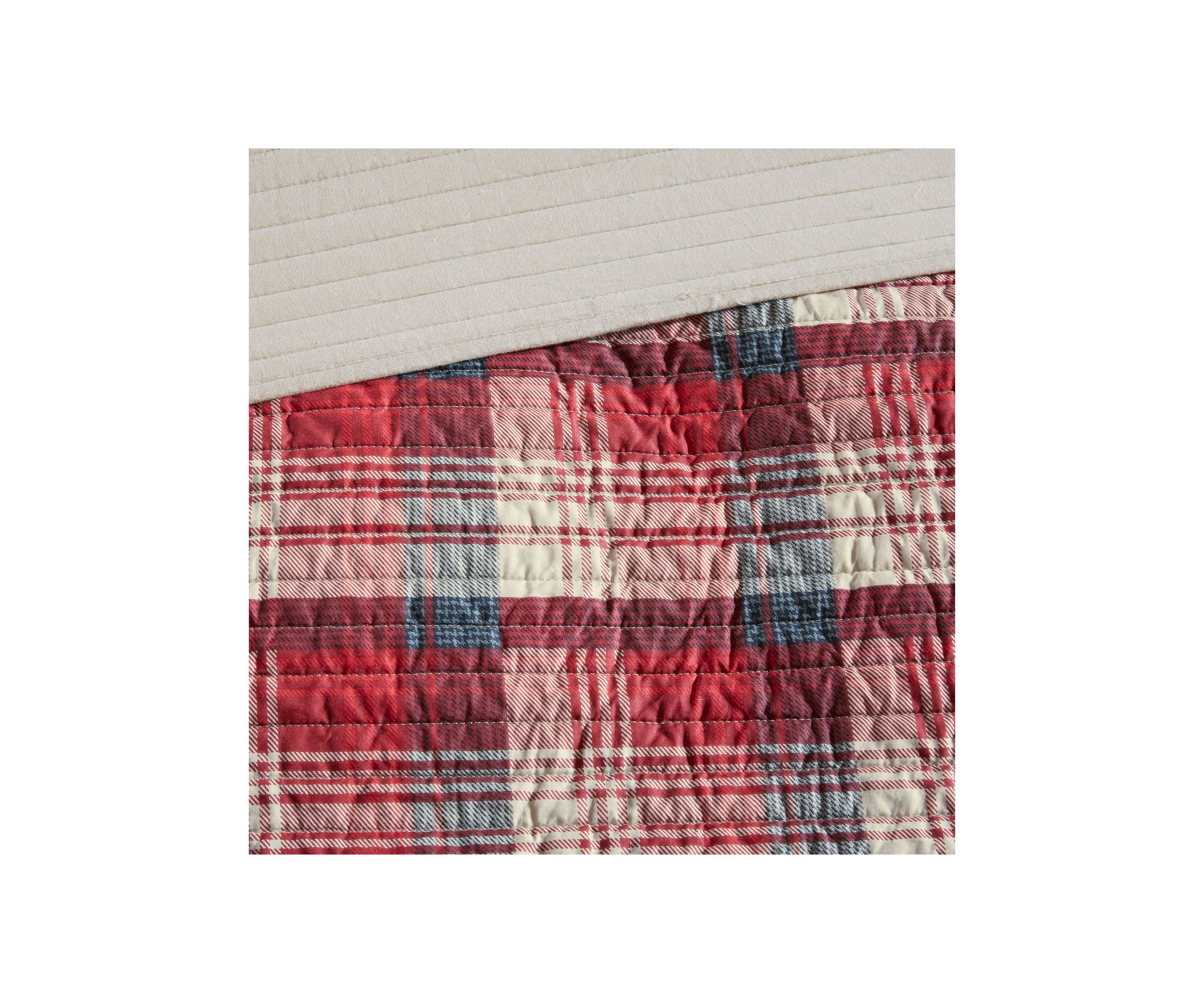 Tasha 3-Piece Red Quilt Mini Set