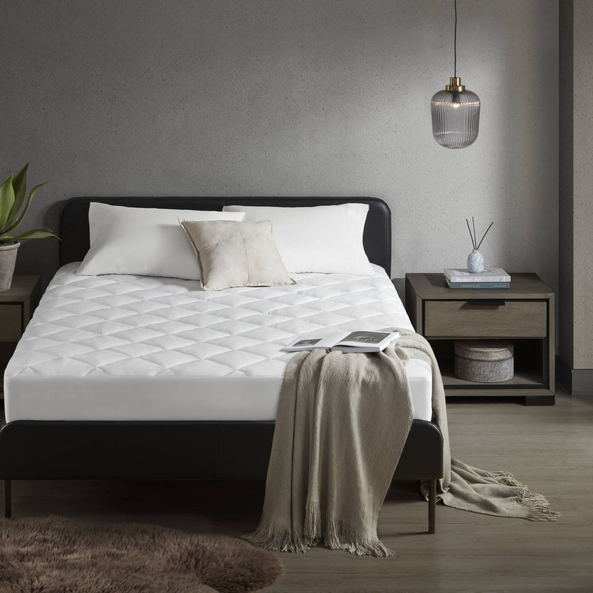 Cooling Touch Overfilled Deep Pocket Mattress Pad