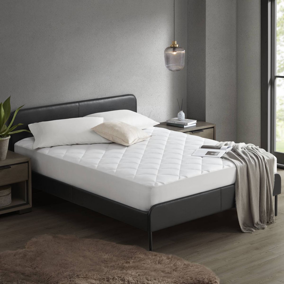 Cooling Touch Overfilled Deep Pocket Mattress Pad