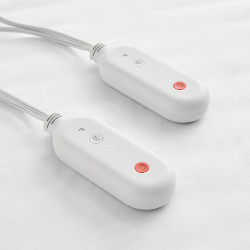 Embossed Microfiber Heated Mattress Pad