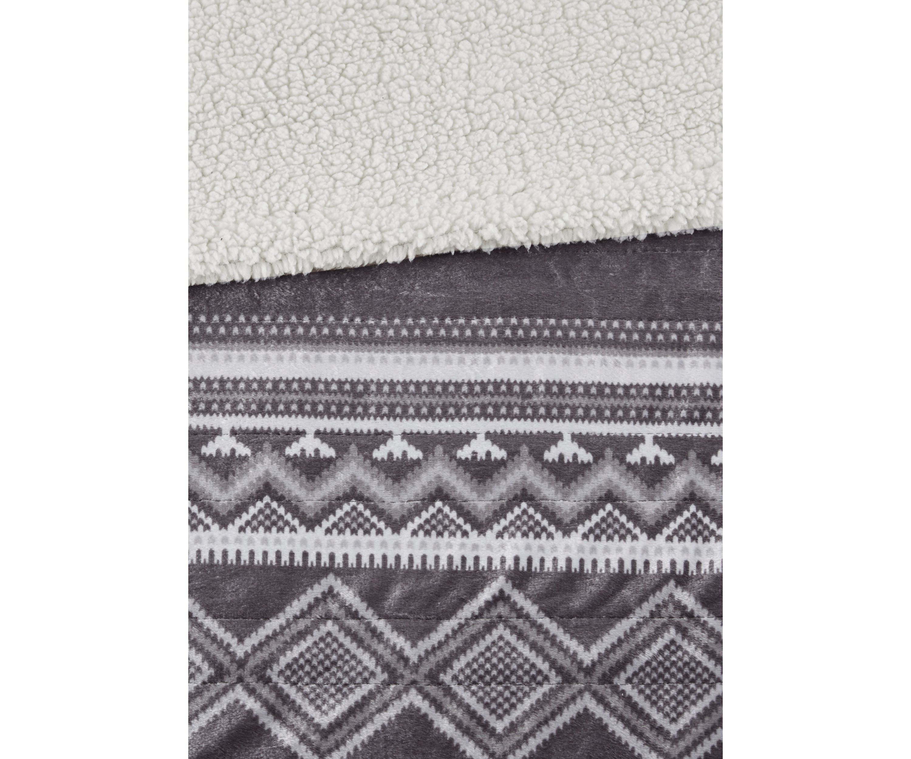 Anderson Oversized Mink to Berber Heated Throw
