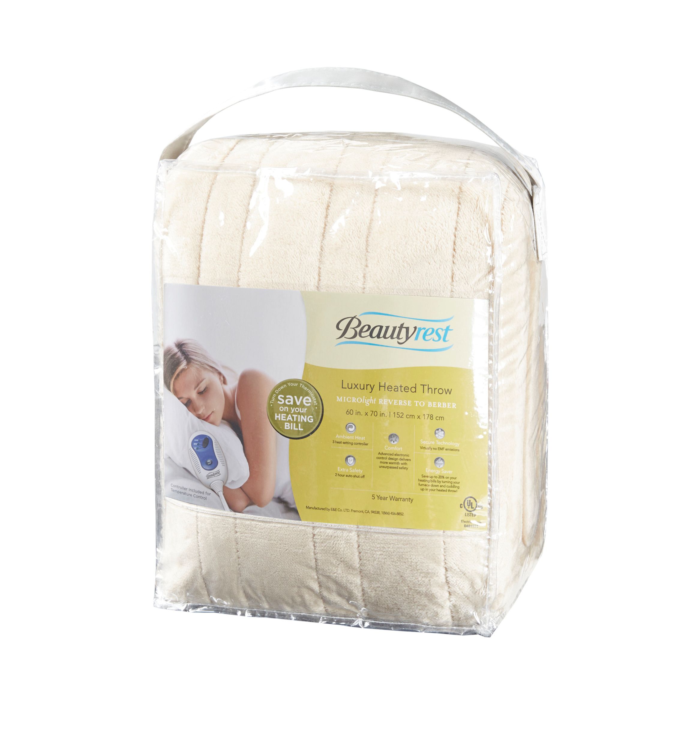 Heated Microlight to Berber Throw