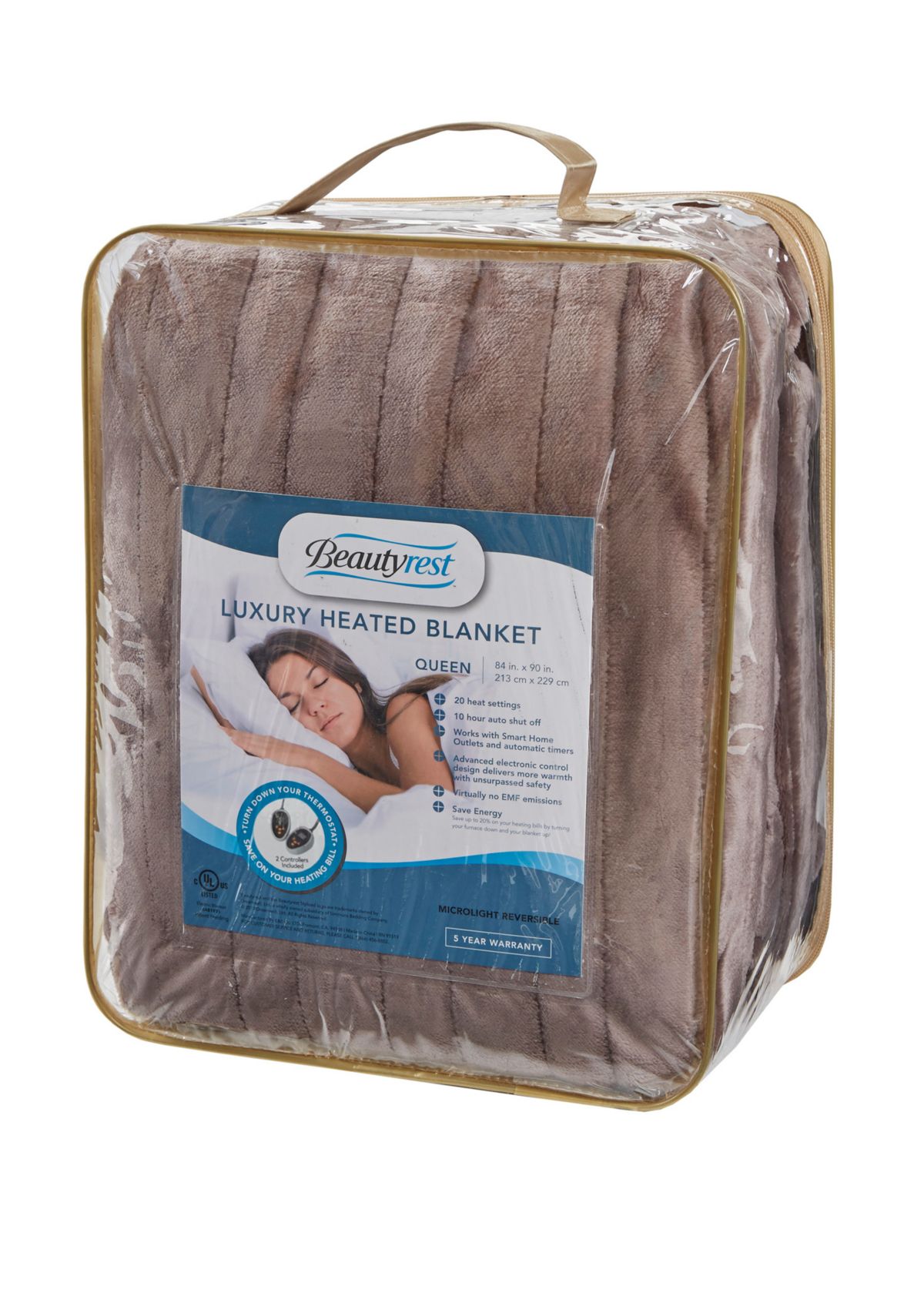 Heated Plush Blanket