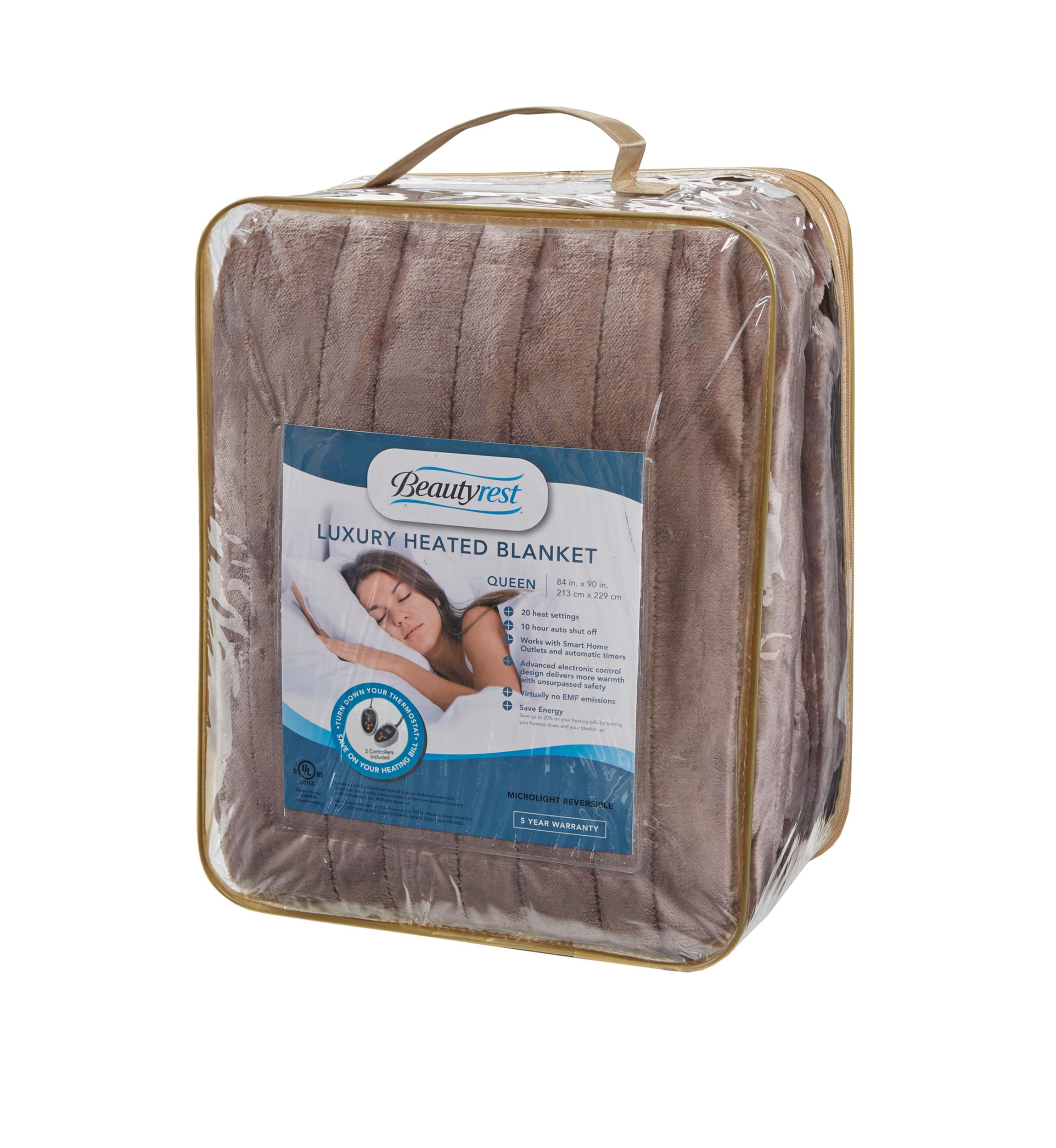 Heated Plush Blanket