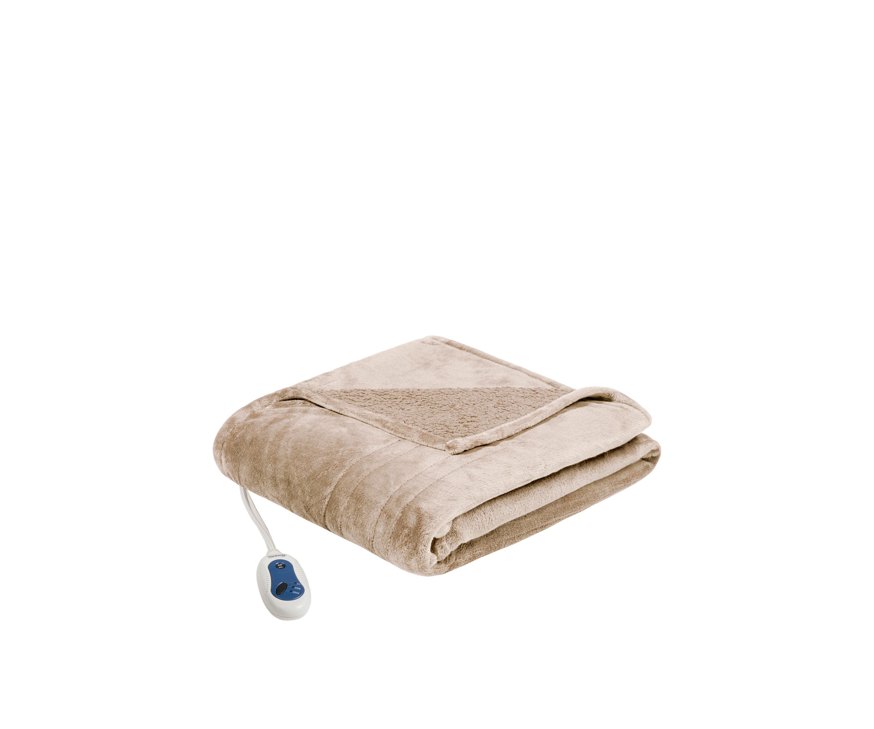 Heated Microlight to Berber Blanket