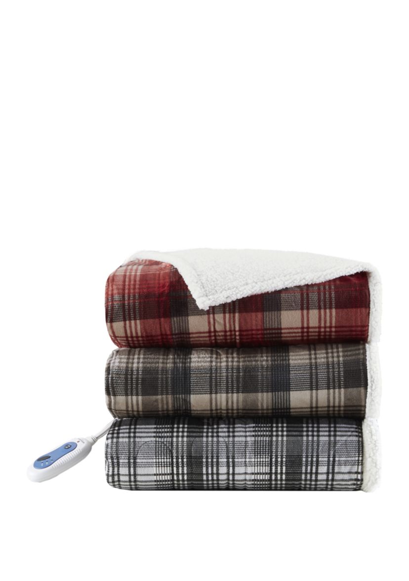 Tasha Oversized Mink to Berber Heated Throw