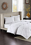 Maximum Warmth Sateen White Down Alternative Thinsulate Comforter