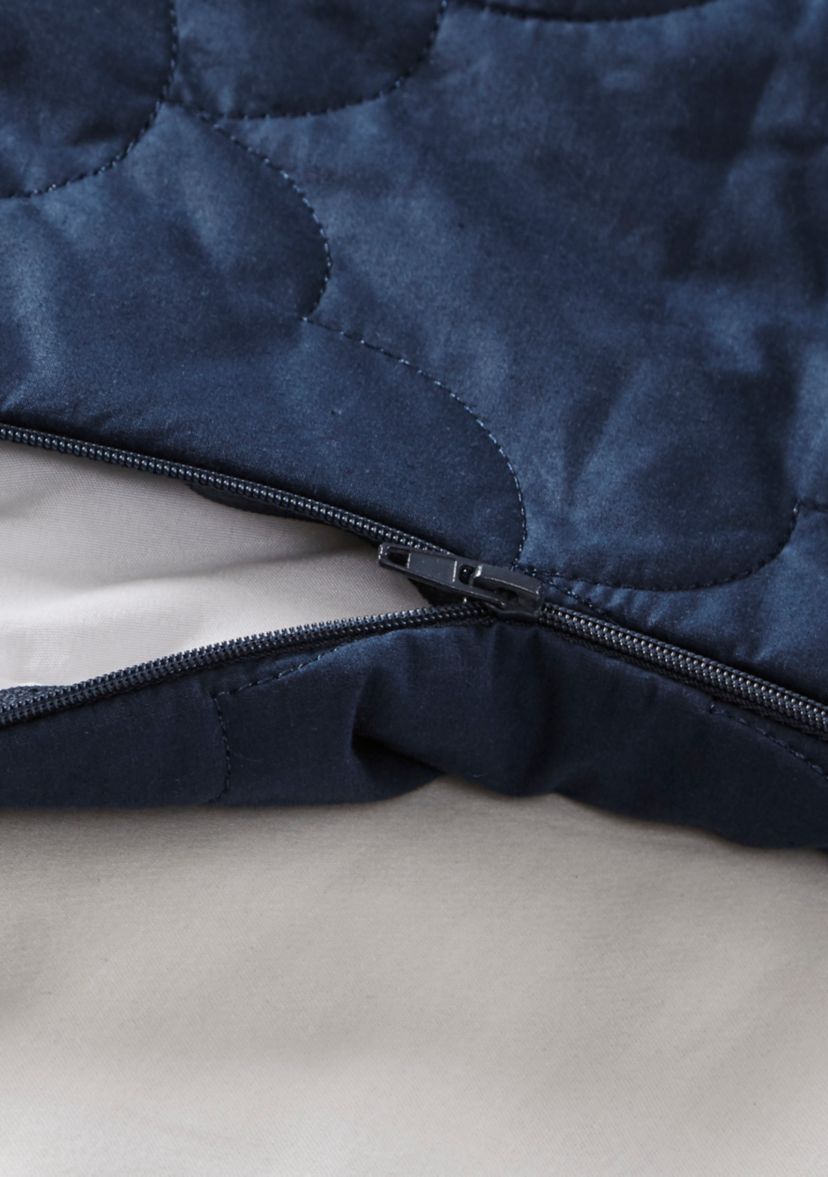 Deluxe Quilted Cotton 12 lb Weighted Blanket