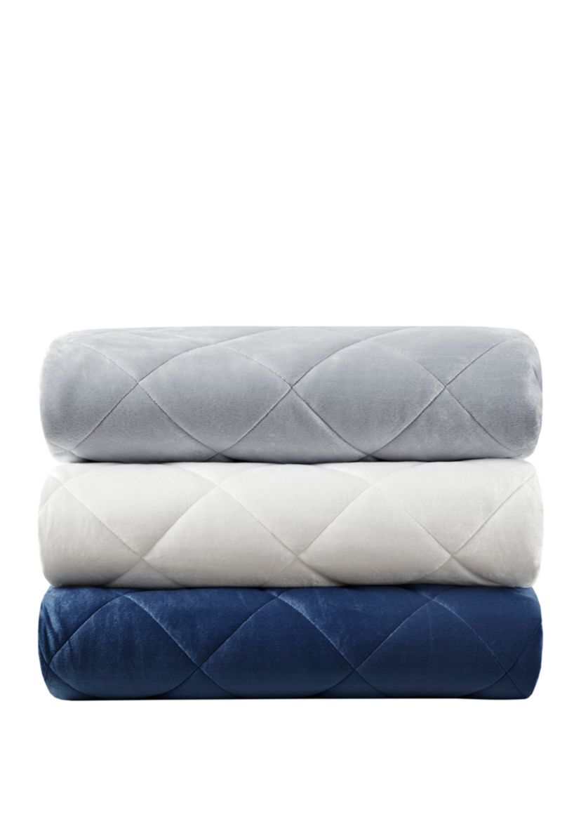Luxury Quilted Mink 12 lb Weighted Blanket