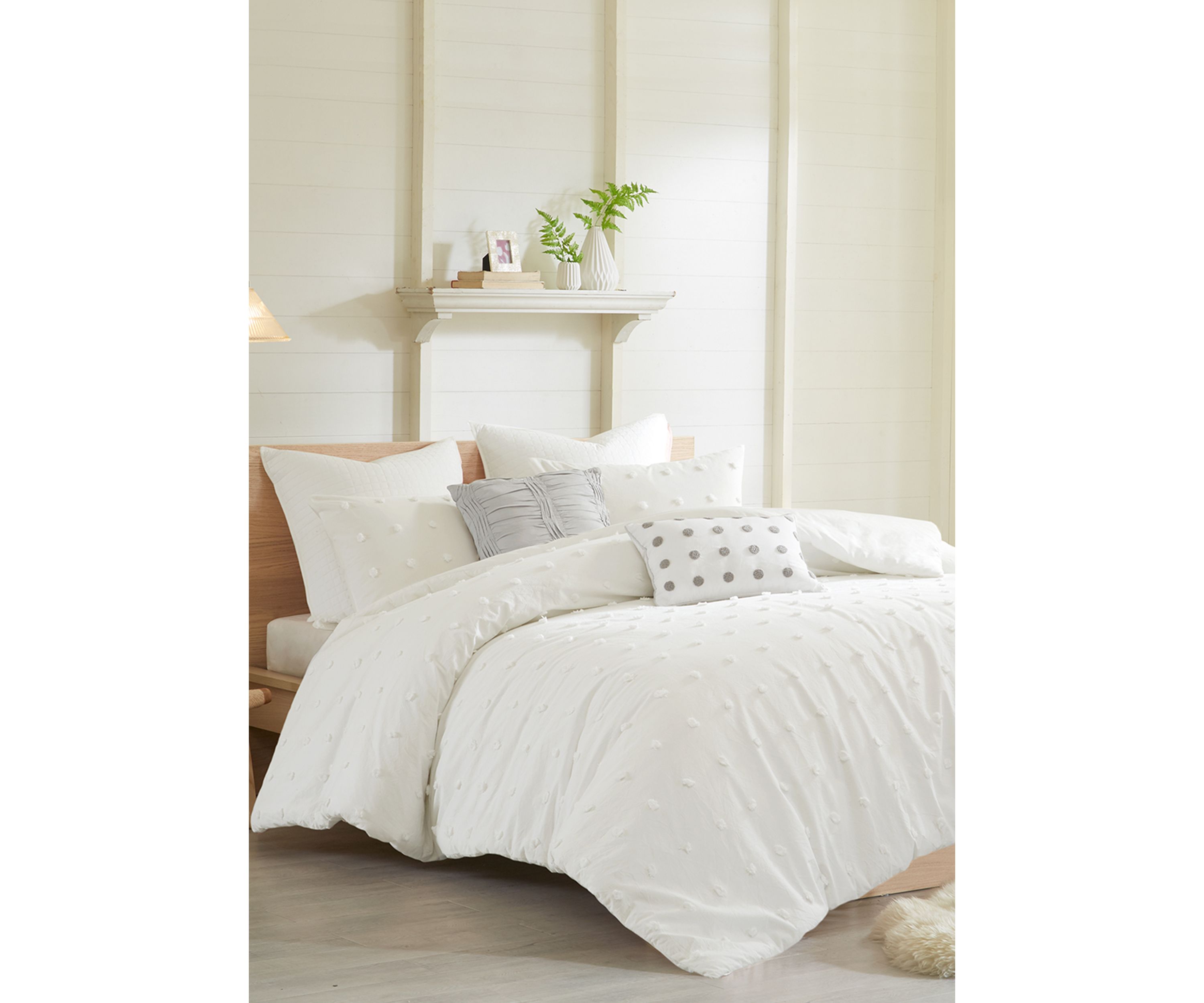 100% Cotton Brooklyn Ultra Soft Jacquard Duvet Cover Set