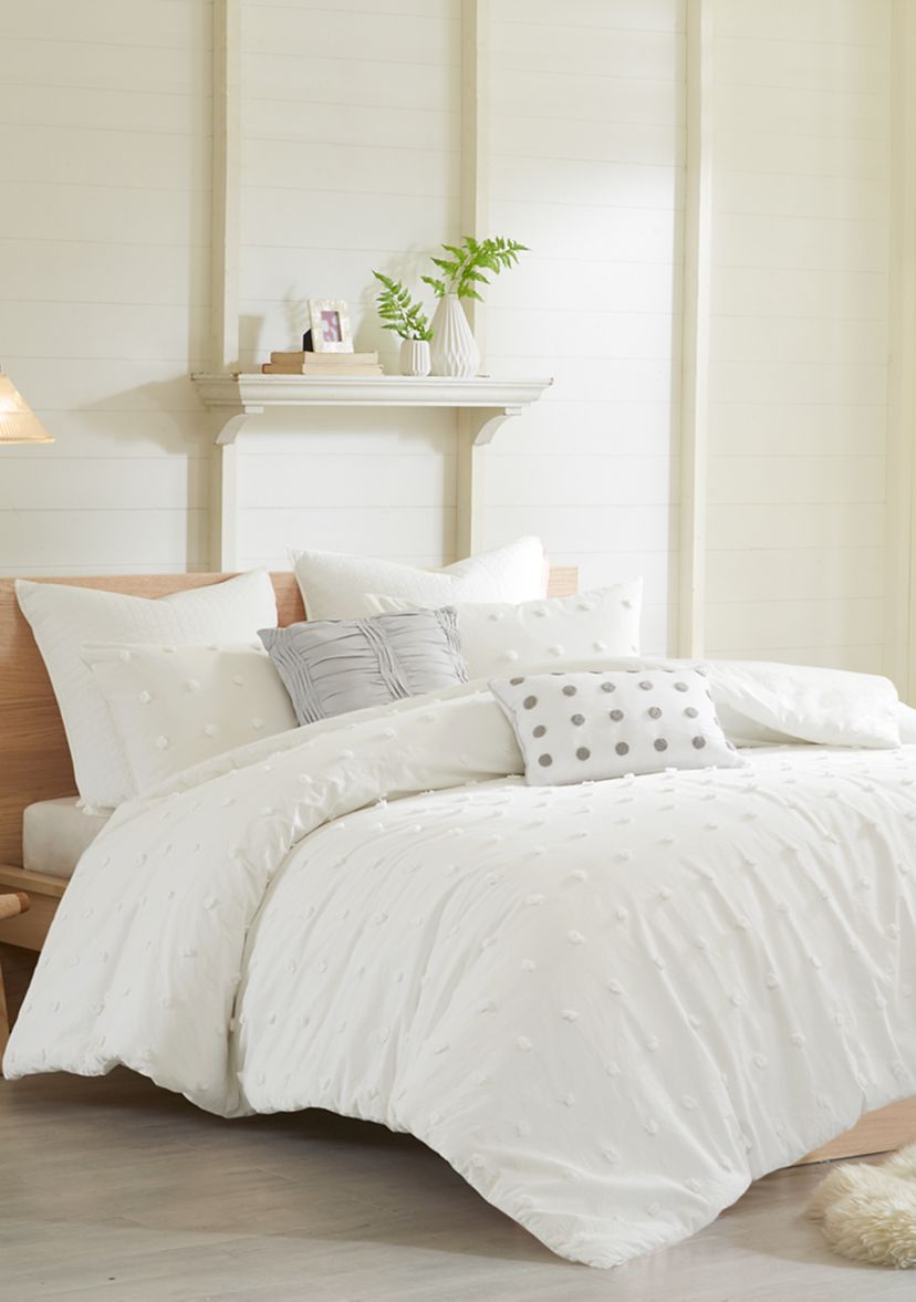 100% Cotton Brooklyn Ultra Soft Jacquard Duvet Cover Set