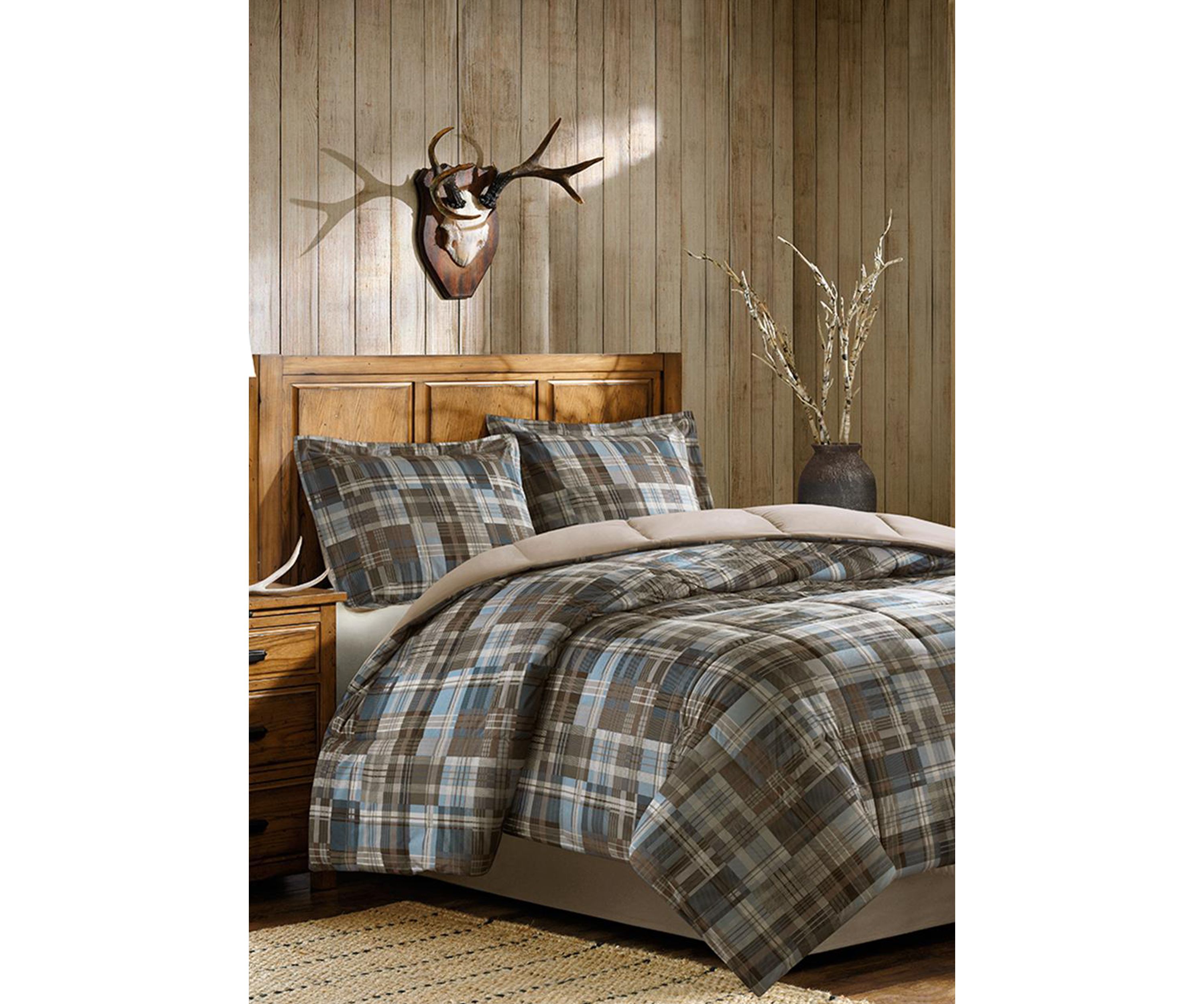 Woolrich White River Down Alternative Comforter Mini Set