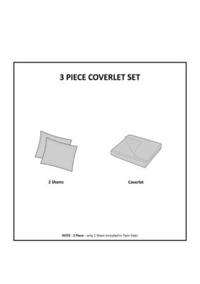 Keaton Reversible Coverlet Set