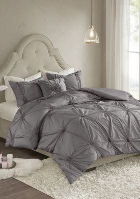 Madison Park Leila 4 Piece Duvet Cover Set Belk