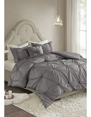Madison Park Leila 4 Piece Duvet Cover Set Belk