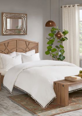 Madison Park Lillian 3 Piece Cotton Duvet Cover Set  belk